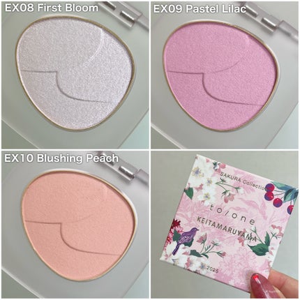 トーン ペタル フロート ブラッシュ/to/one/パウダーチークを使ったクチコミ(6枚目)