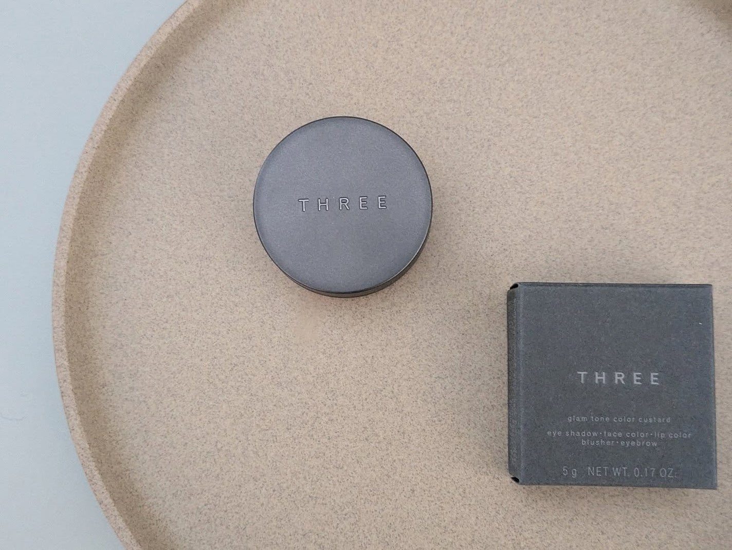 THREE グラムトーンカラーカスタード/THREE/ジェル・クリームチークを使ったクチコミ(3枚目)