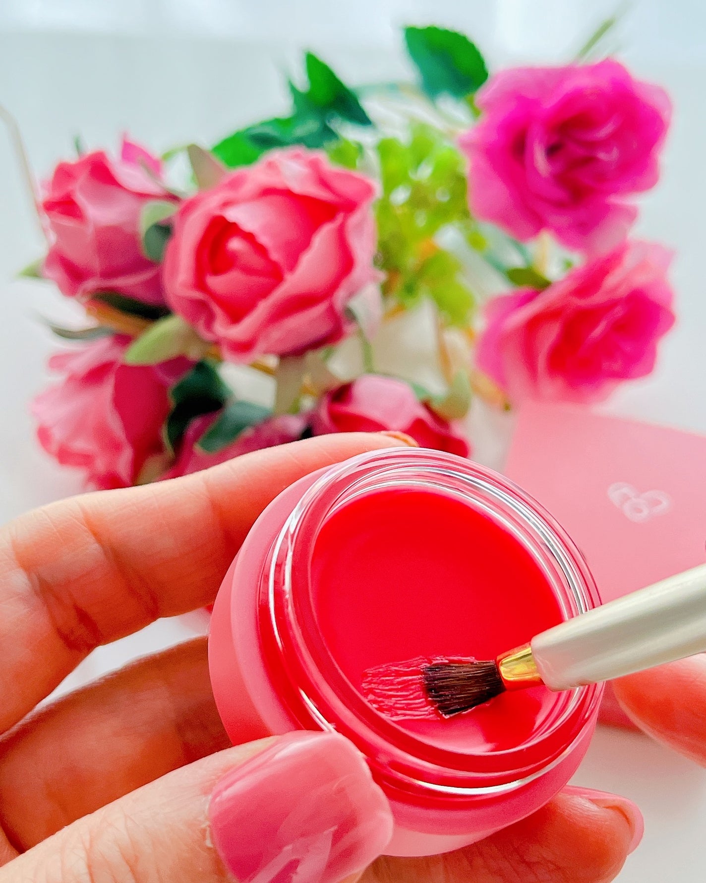 GLOWY TINT BALM/AOU/リップグロスを使ったクチコミ(4枚目)