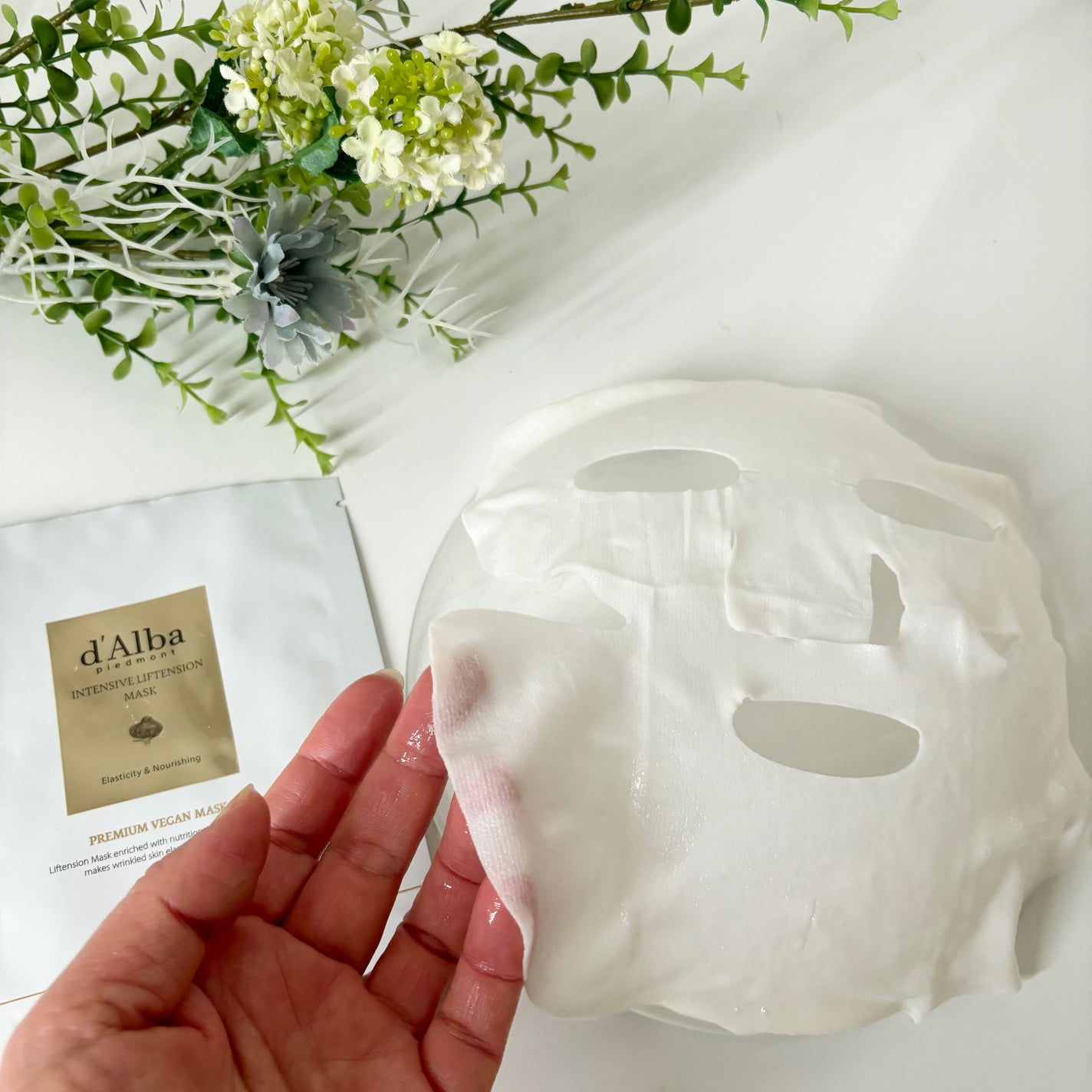 ホワイトトリュフナリシングトリートメントマスク/ダルバ/シートマスク・パックを使ったクチコミ(3枚目)