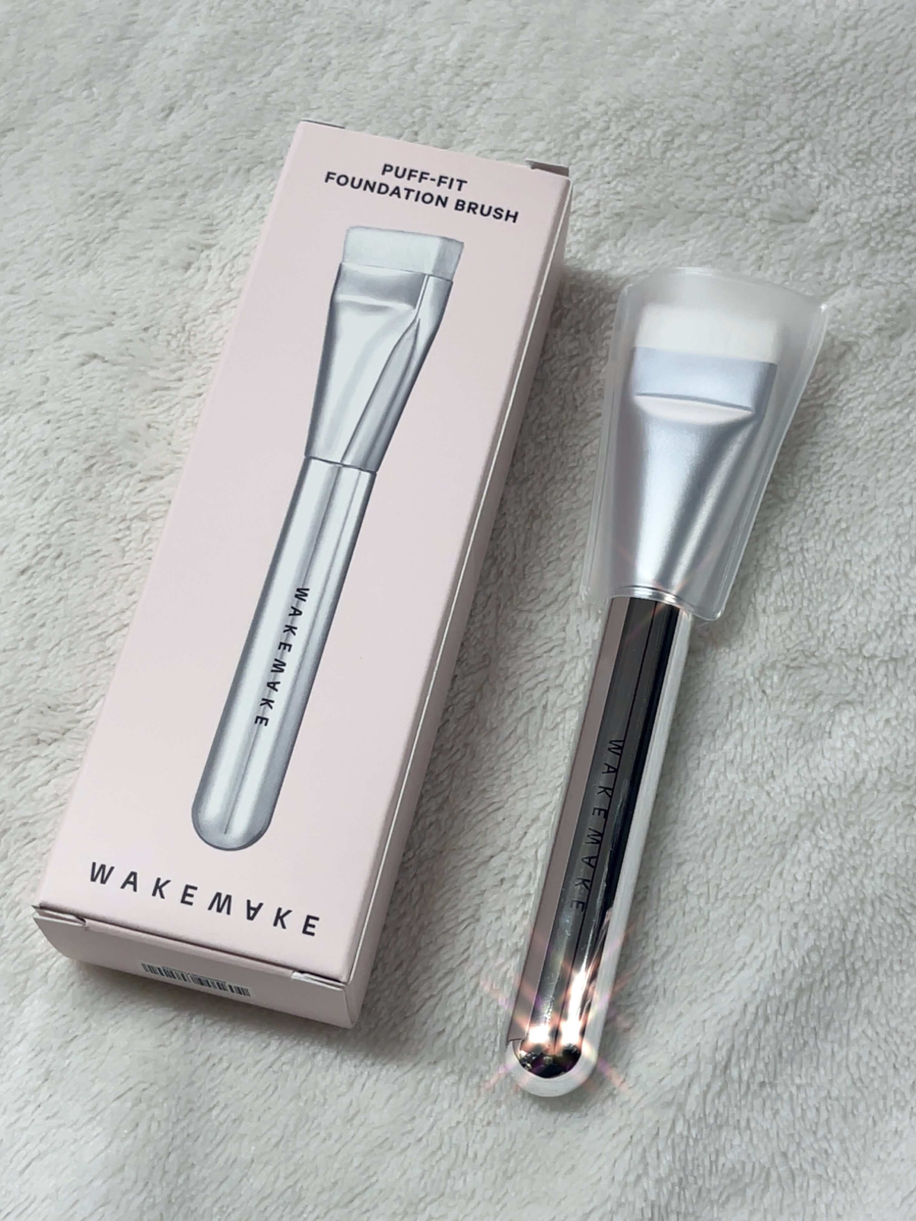 Spatula Wide Foundation Brush/wakemake/メイクブラシを使ったクチコミ（1枚目）