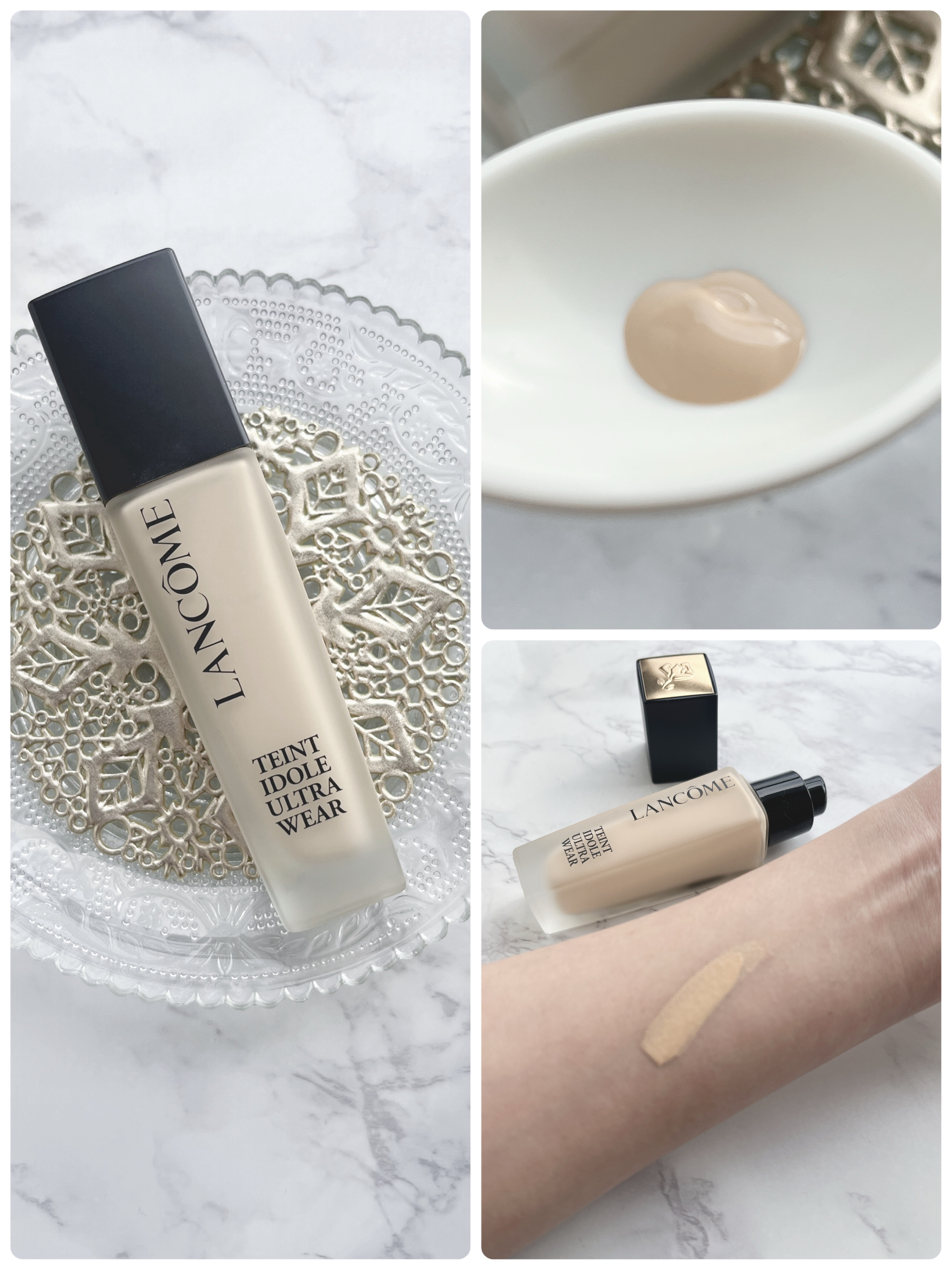 タンイドル ウルトラ ウェア リキッド N/LANCOME/リキッドファンデーションを使ったクチコミ（3枚目）