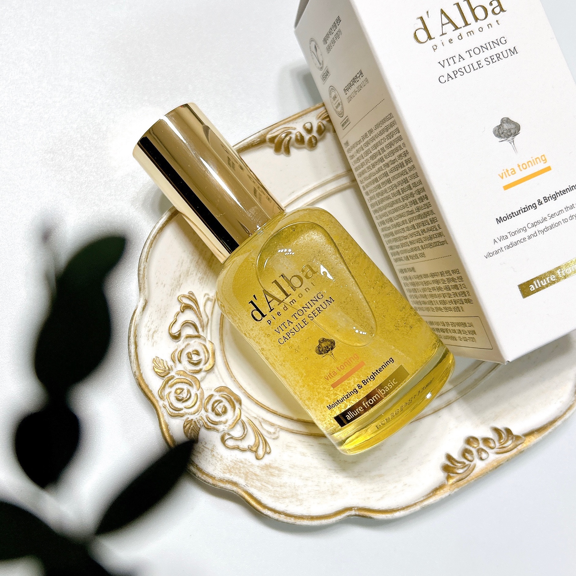 ビタトーニングカプセルセラム/ダルバ/美容液を使ったクチコミ（1枚目）