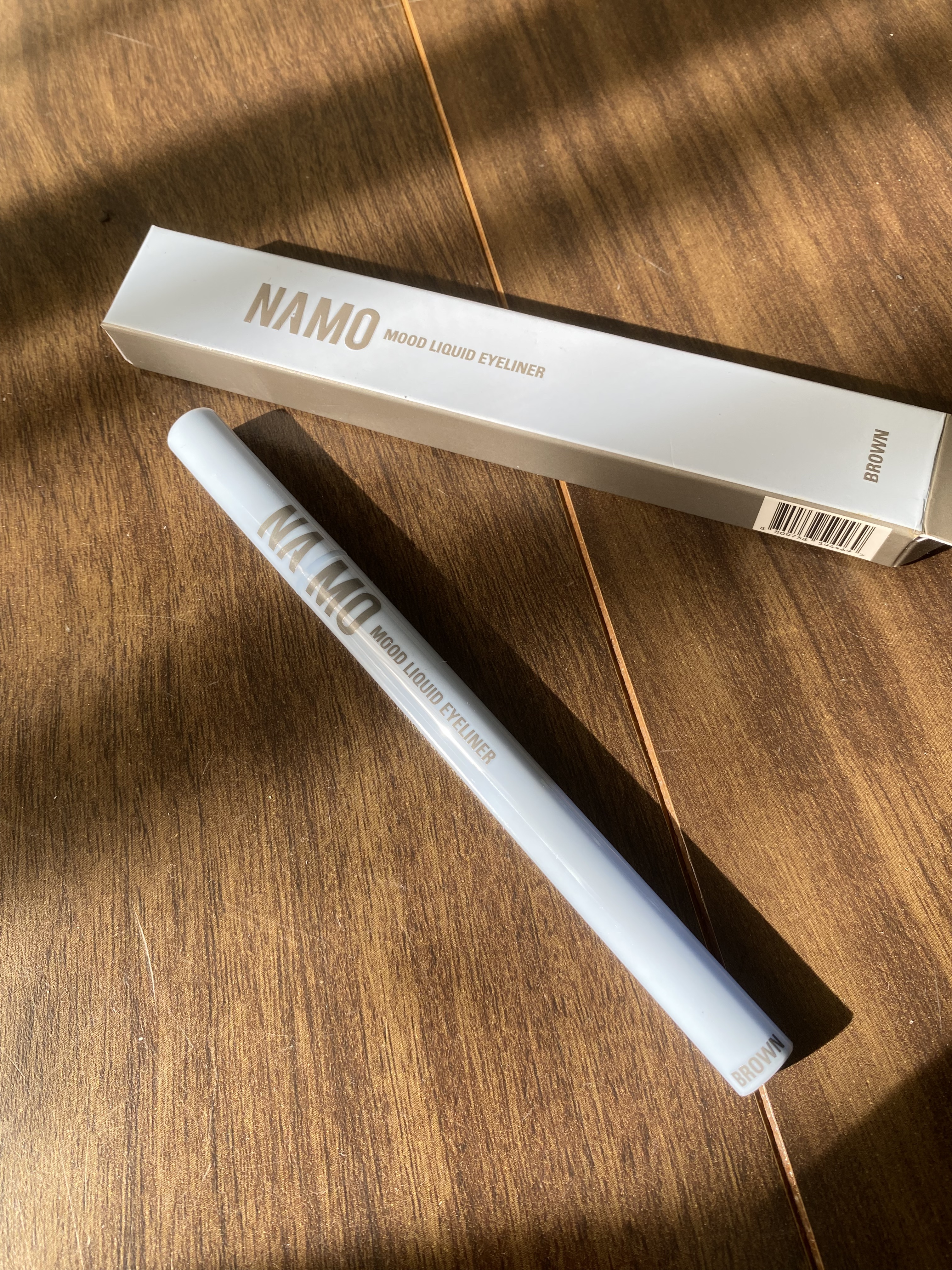 ムードリキッドアイライナー #BROWN/NAMO COSMETICS/リキッドアイライナーを使ったクチコミ（1枚目）