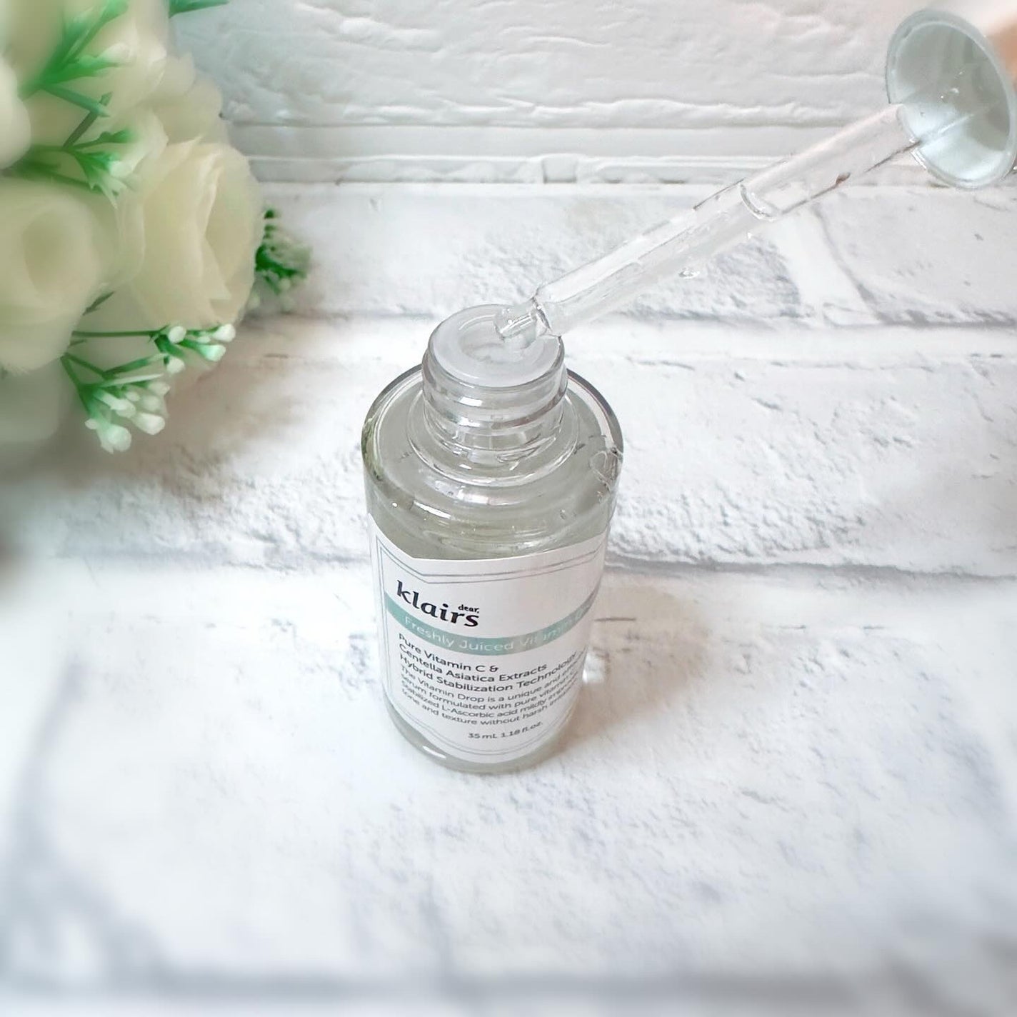 フレッシュリージュースドビタミンドロップ(35ml)/Klairs/美容液を使ったクチコミ(3枚目)