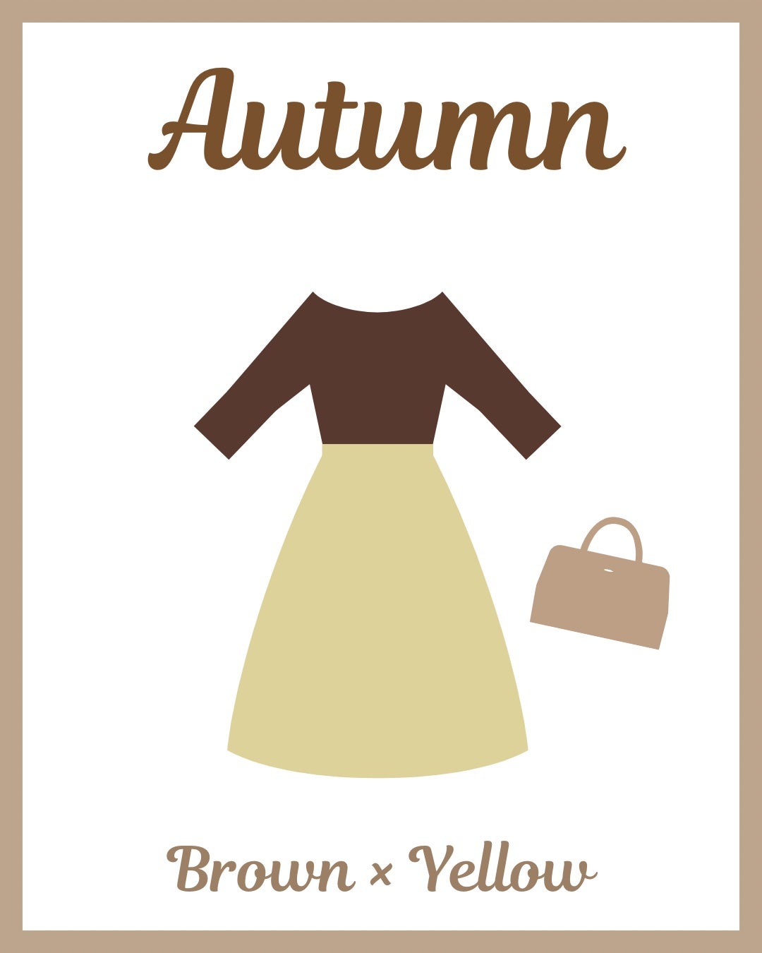 kurumi パーソナルカラーアナリスト on LIPS 「パーソナルカラー別おすすめ春配色コーデ今回はブラウン編🤎ブラウ..」(4枚目)