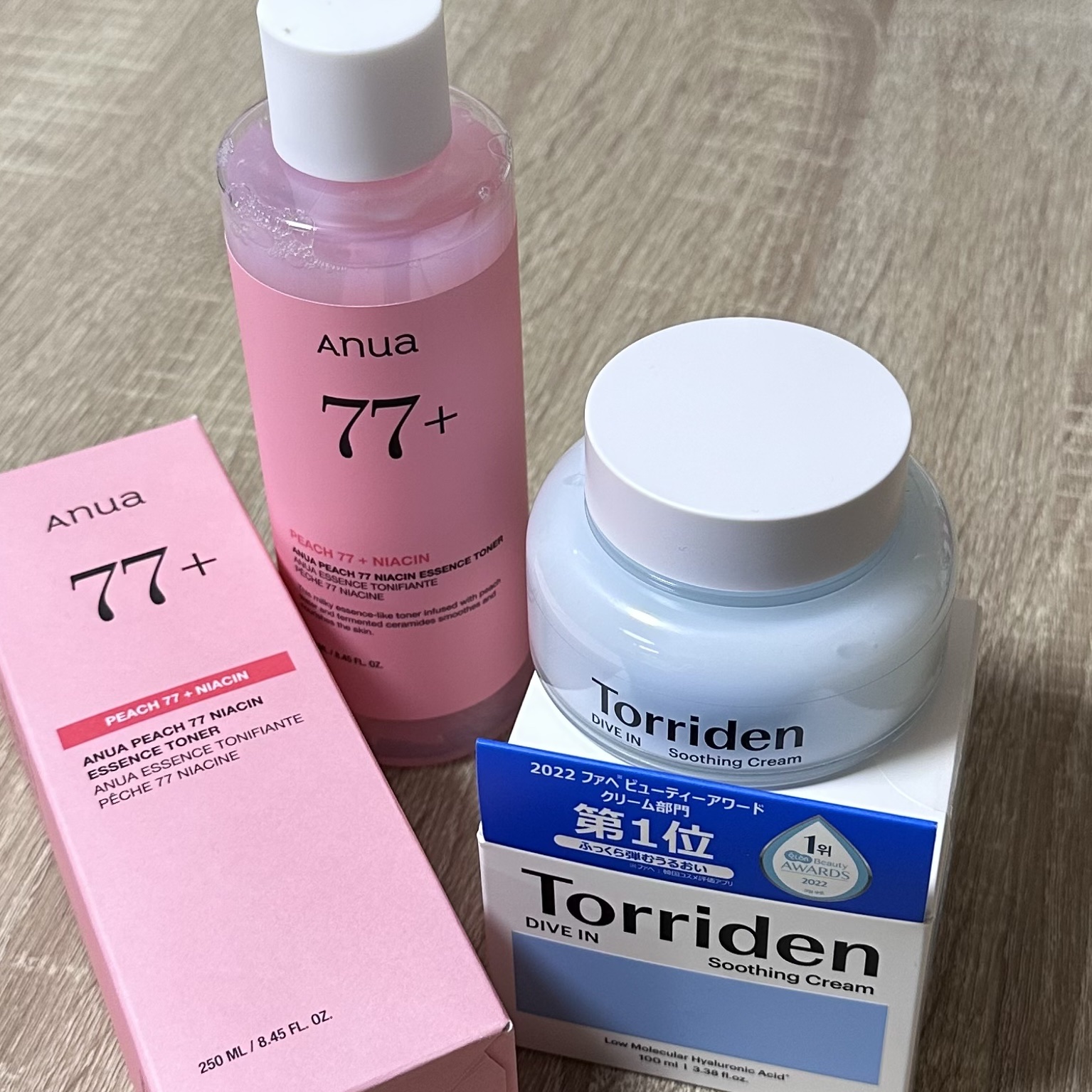 桃77％ナイアシンエッセンストナー 250ml/Anua/化粧水を使ったクチコミ（1枚目）