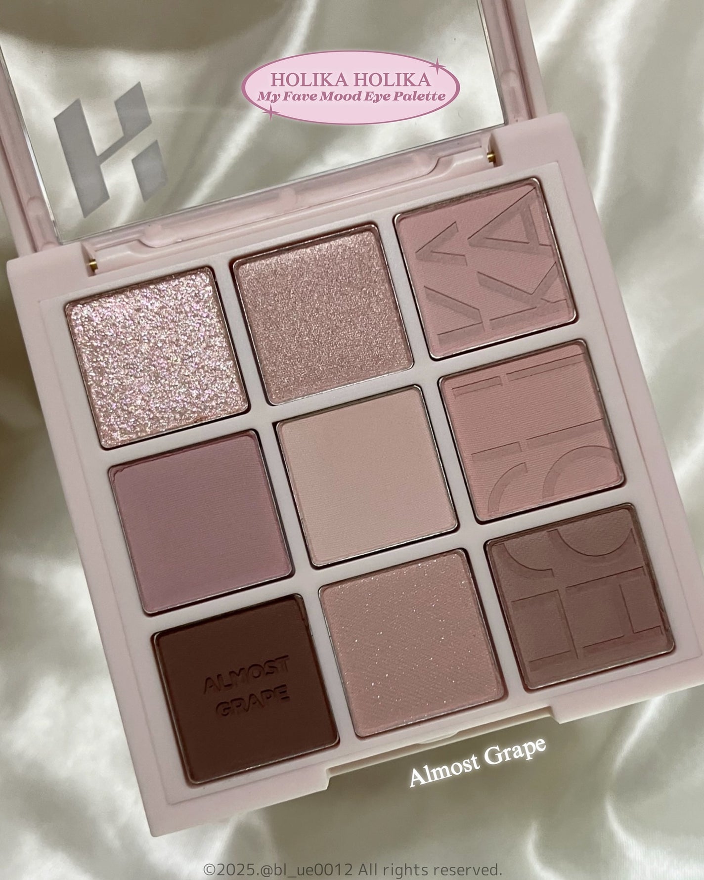 マイフェイブムードアイパレット 9カラー/HOLIKA HOLIKA/アイシャドウパレットを使ったクチコミ(3枚目)