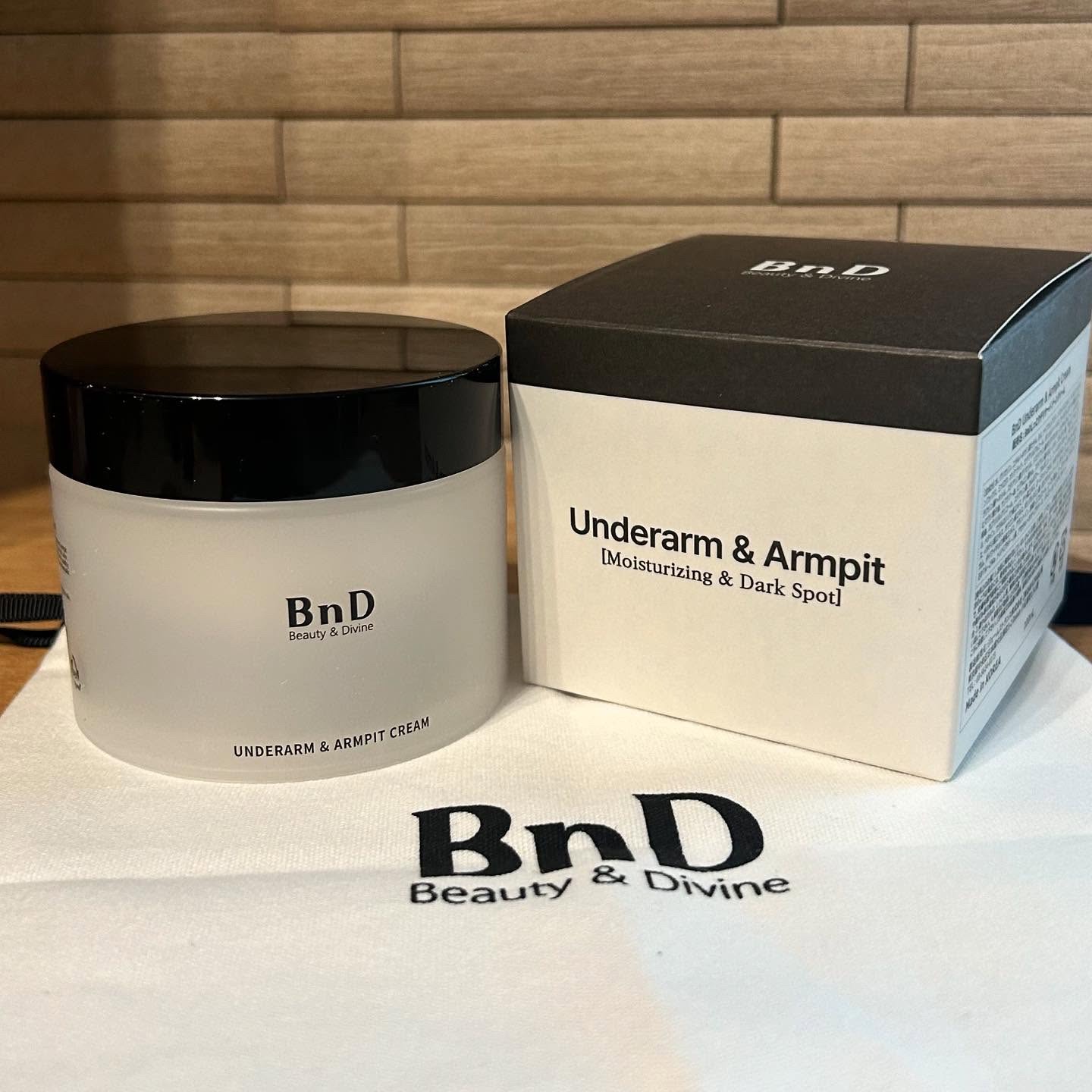 BnDアンダーアームクリーム(ボディクリーム)/BnD/デリケートゾーンケアを使ったクチコミ（2枚目）