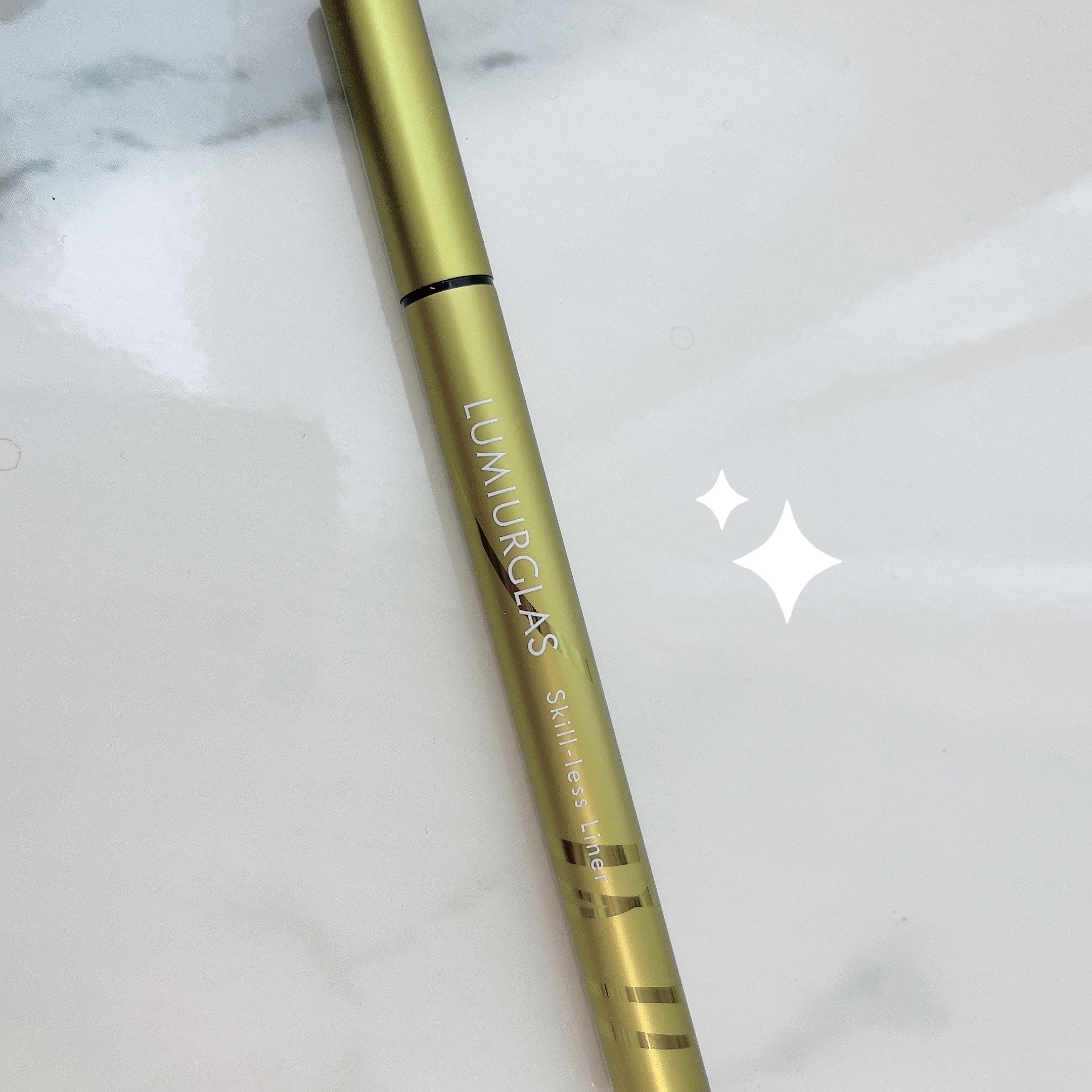 スキルレスライナー/LUMIURGLAS/リキッドアイライナーを使ったクチコミ（3枚目）