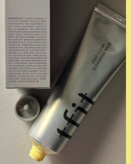 ディープクリアクレンジングバーム/TFIT/クレンジングバームを使ったクチコミ(3枚目)