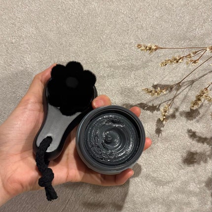 BRIGHTENING WASH black/SHIKARI/洗い流すパック・マスクを使ったクチコミ(4枚目)