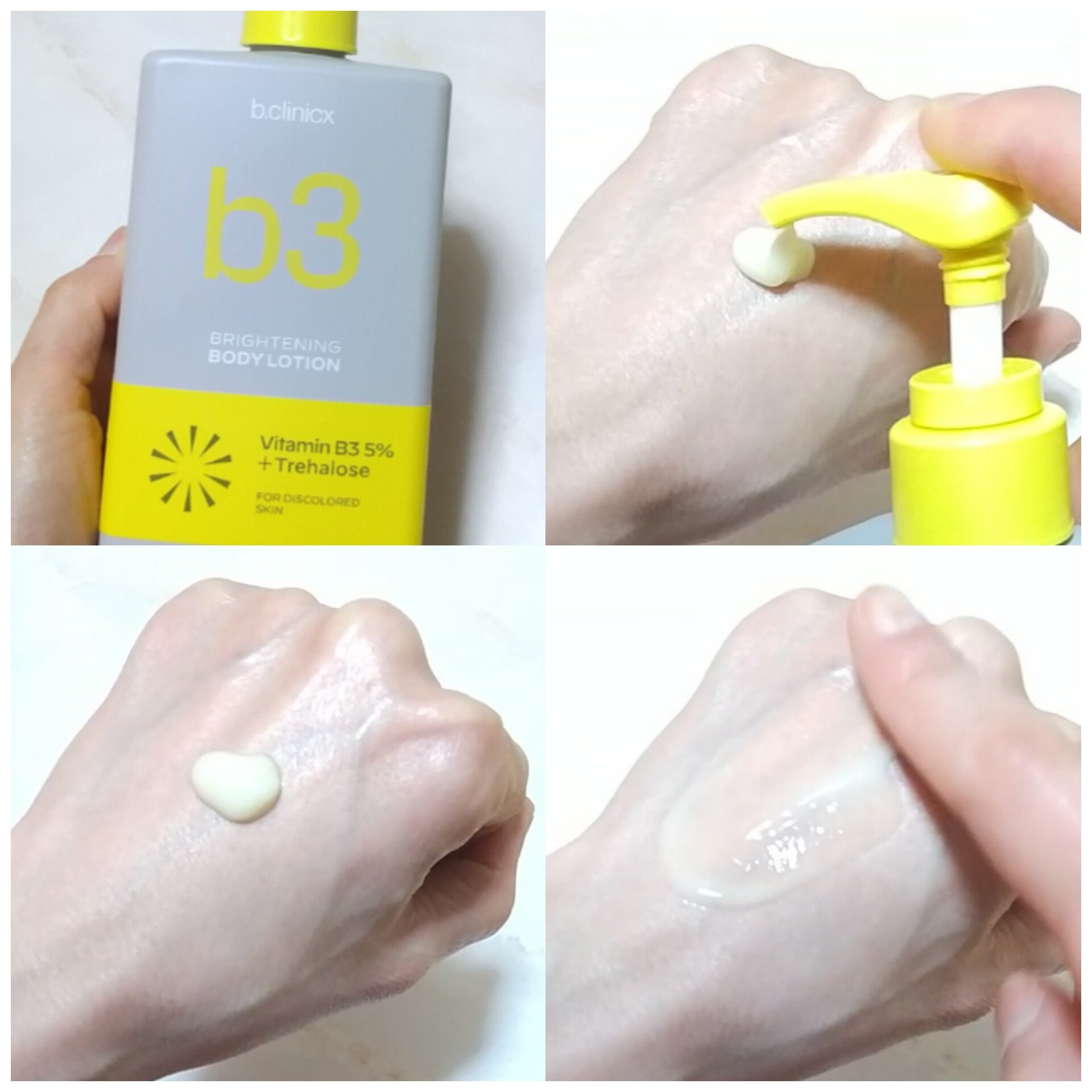 ナイアシンアミド 5% ボディローション/b.clinicx/ボディローションを使ったクチコミ（2枚目）