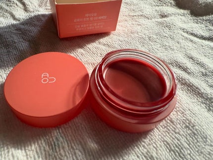 GLOWY TINT BALM/AOU/リップグロスを使ったクチコミ(5枚目)