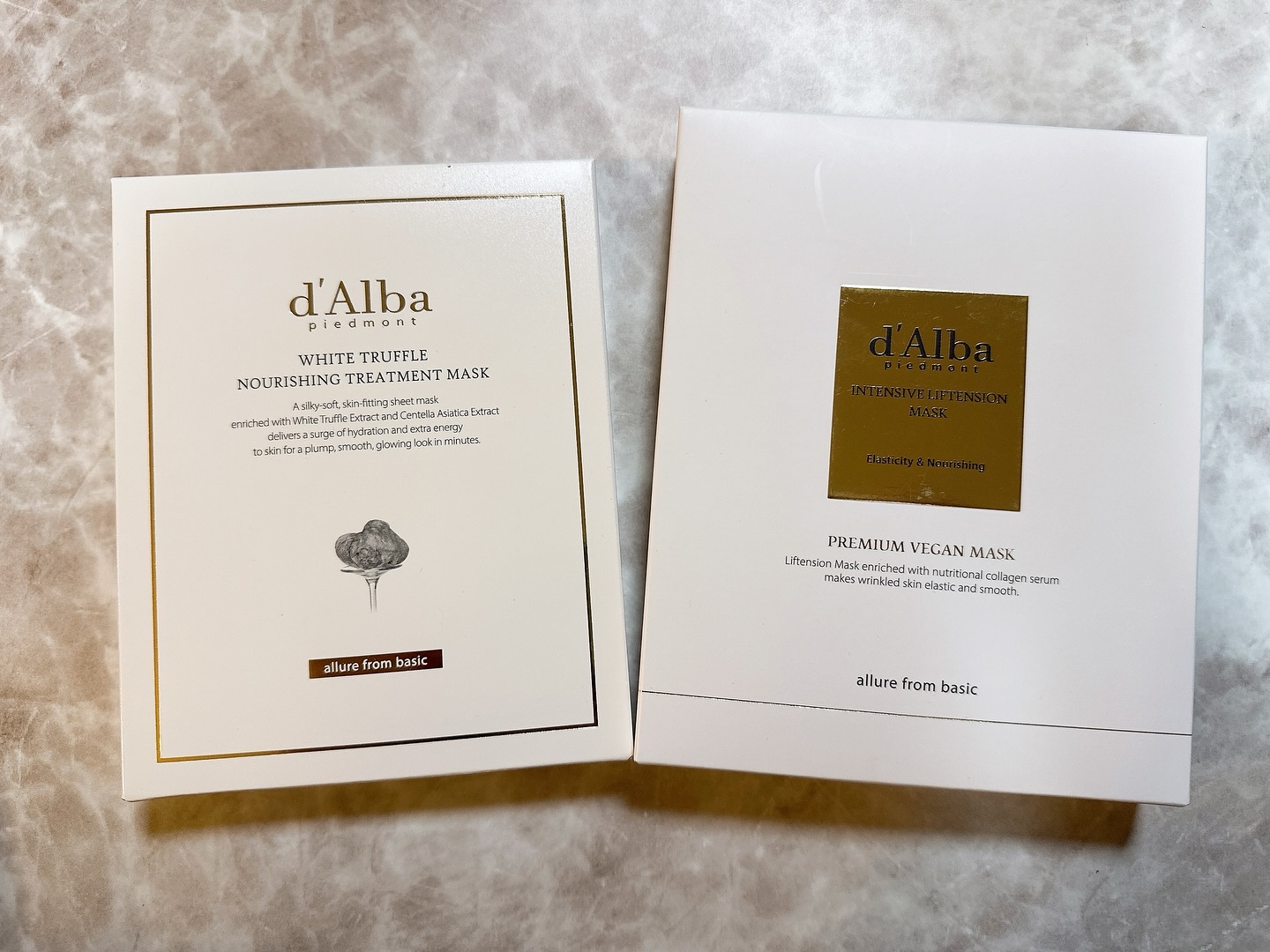 ホワイトトリュフナリシングトリートメントマスク/ダルバ/シートマスク・パックを使ったクチコミ（1枚目）