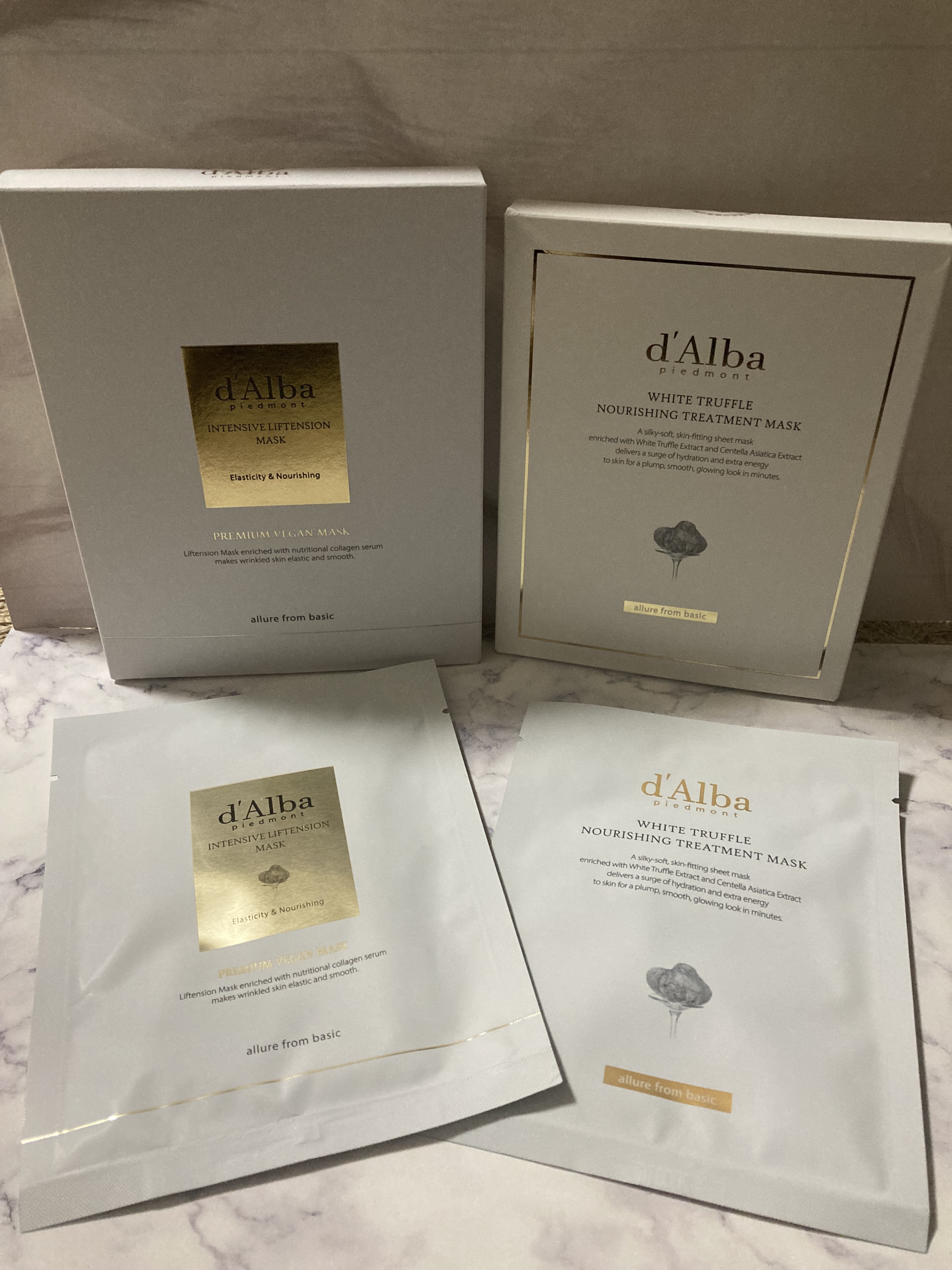 ホワイトトリュフナリシングトリートメントマスク/ダルバ/シートマスク・パックを使ったクチコミ（2枚目）