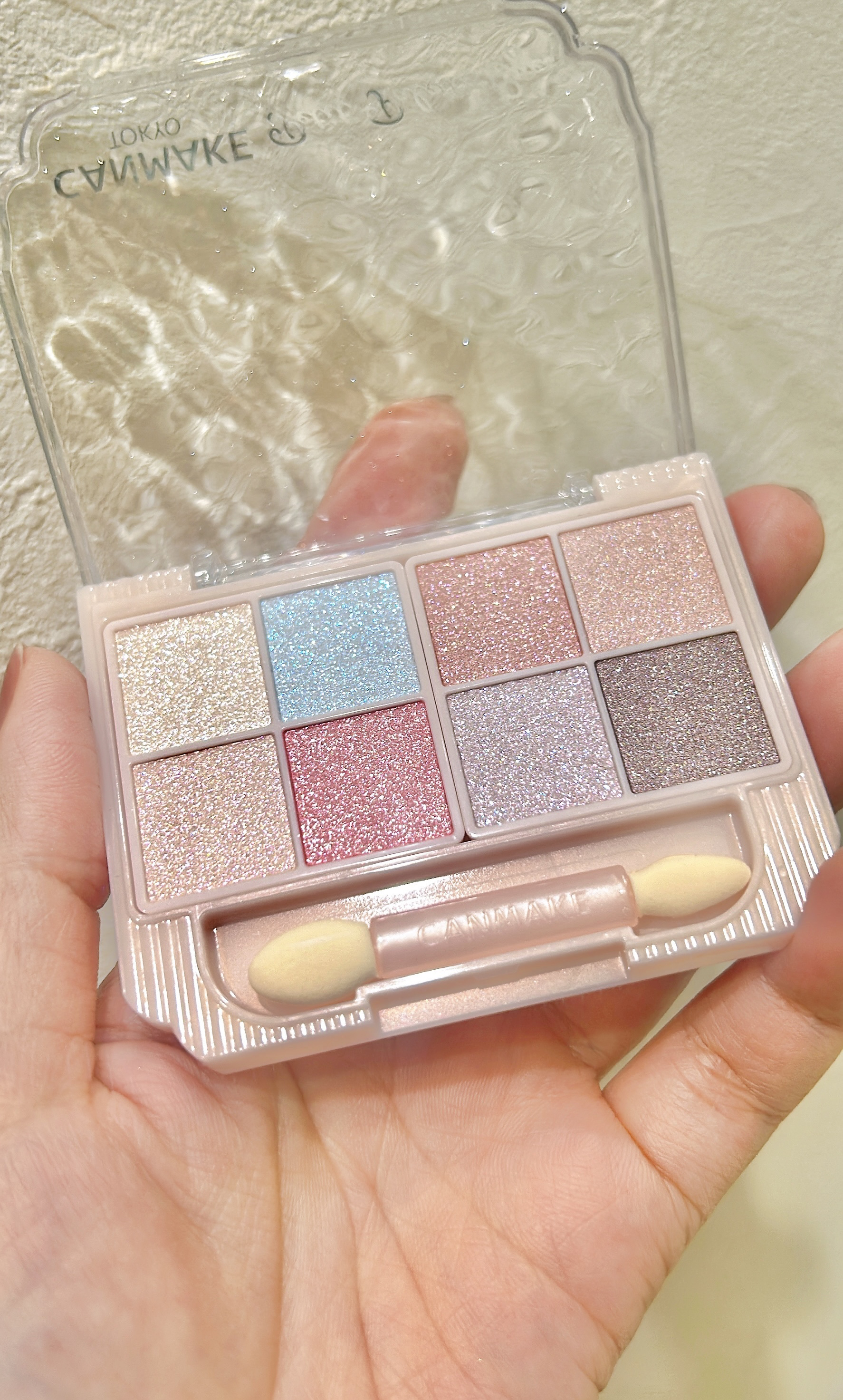プティパレットアイズ（スパークリングタイプ）/キャンメイク/アイシャドウを使ったクチコミ（2枚目）