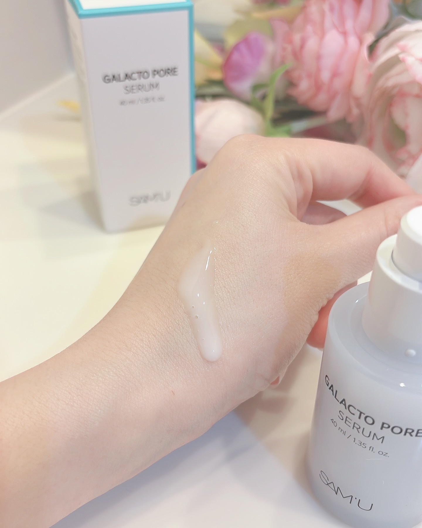 サミュ ガラクトポア セラム/SAM'U/美容液を使ったクチコミ（2枚目）