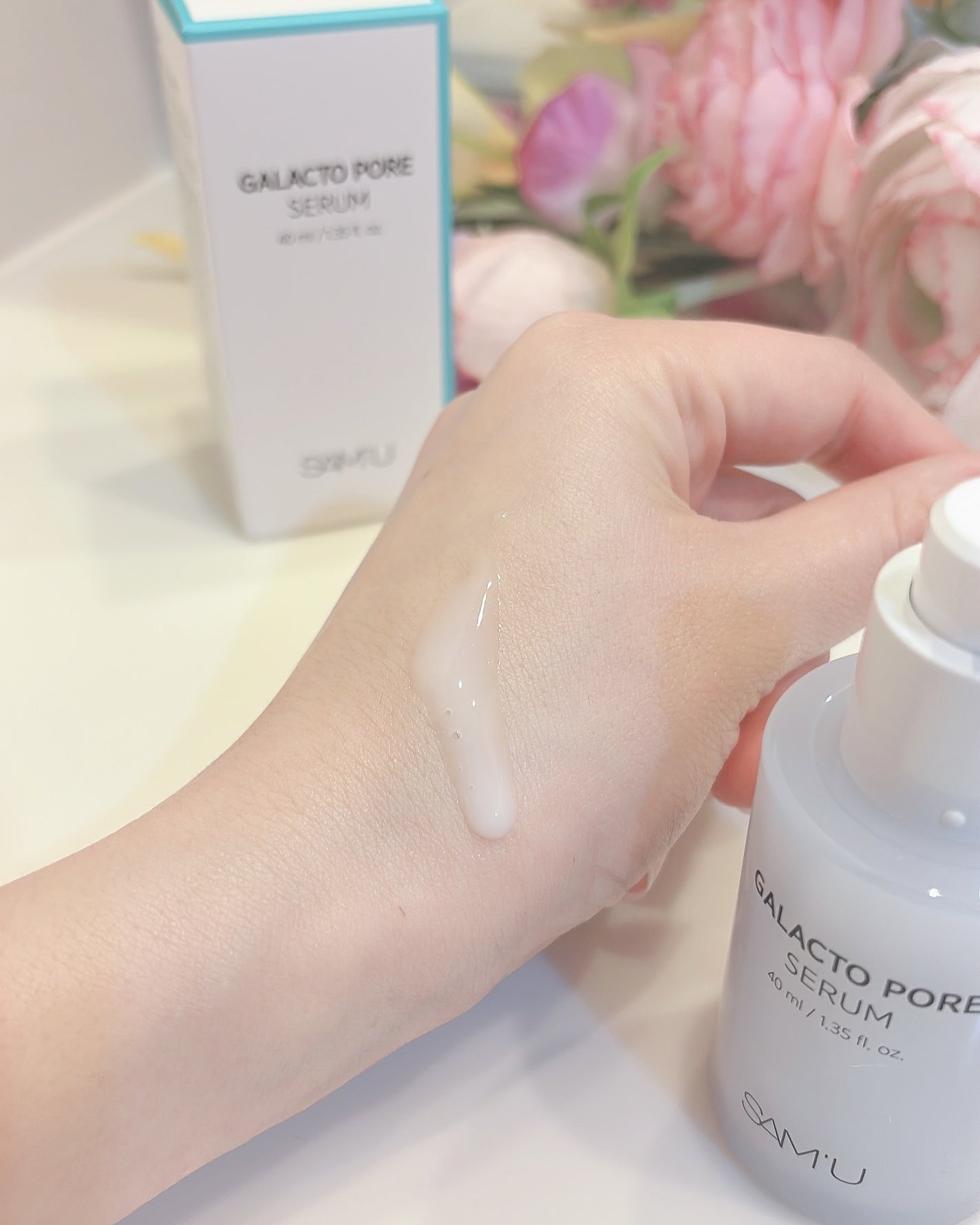 サミュ ガラクトポア セラム/SAM'U/美容液を使ったクチコミ(2枚目)