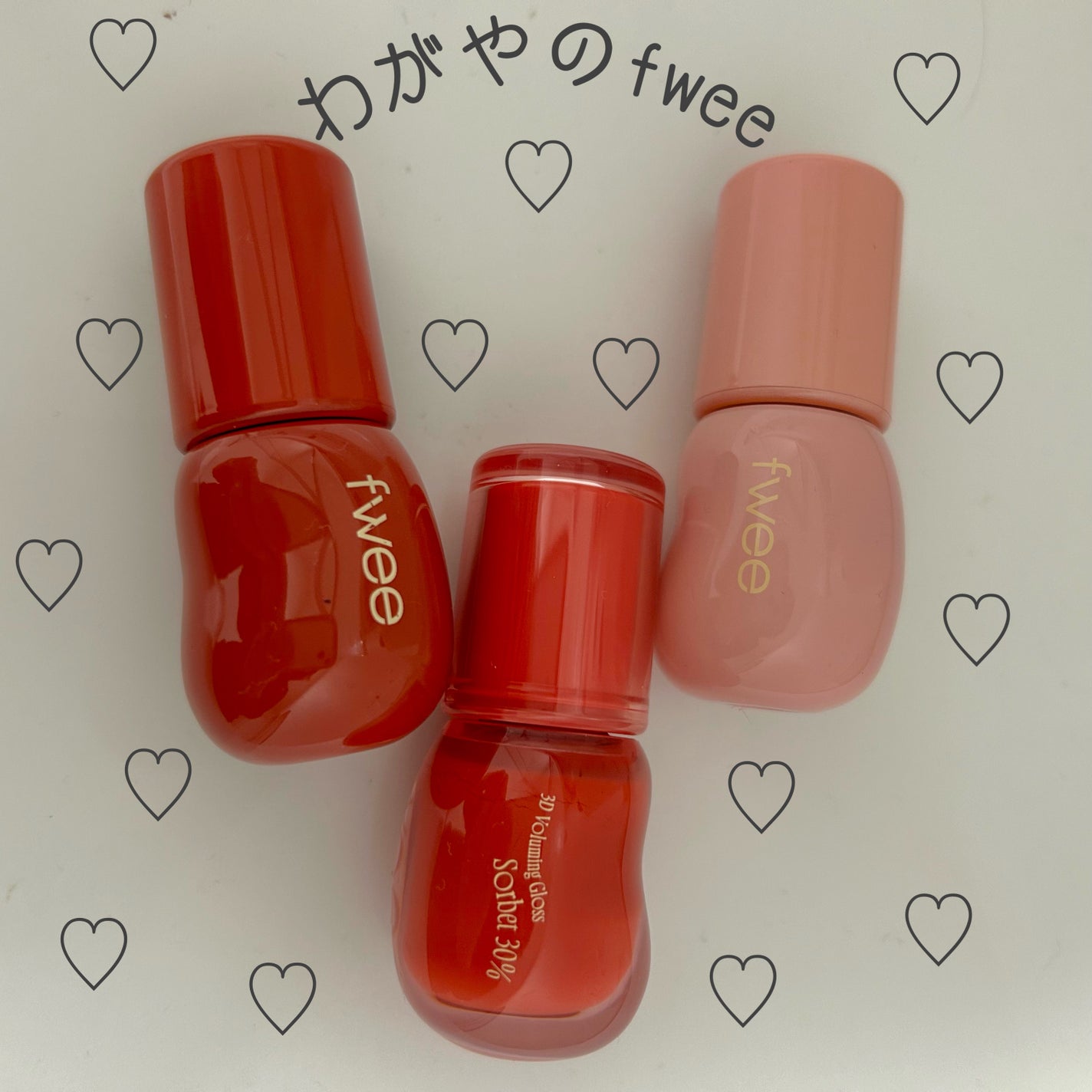 フィー 3Dボリューミンググロス/fwee/リップグロスを使ったクチコミ(1枚目)