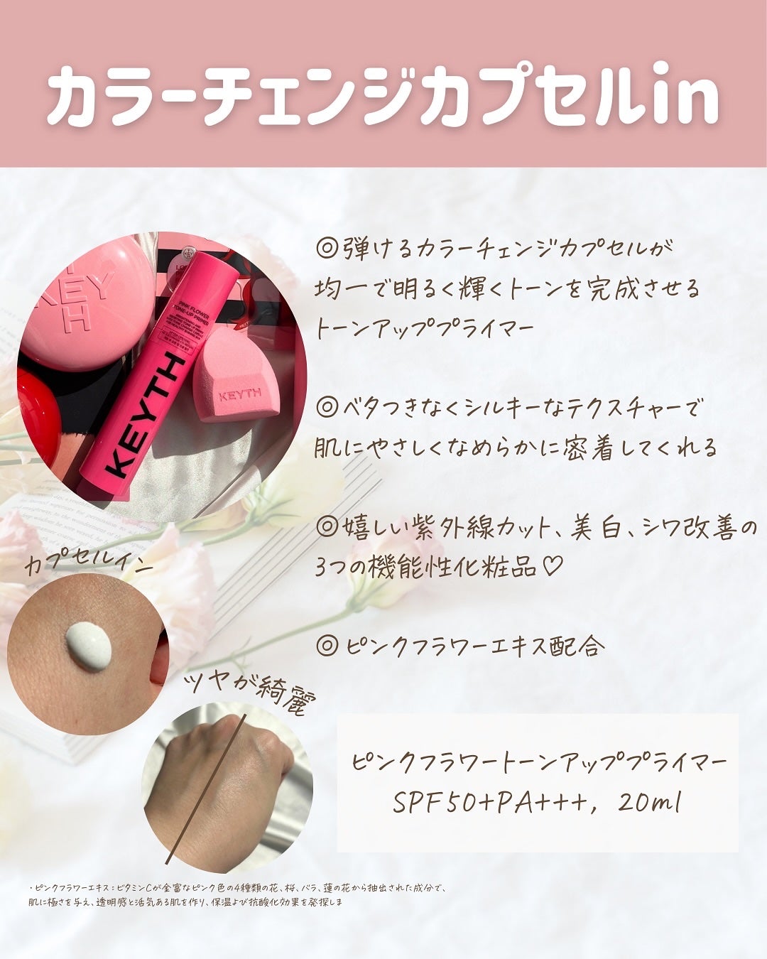 パフュームド キース ハンドクリーム エピックフルール/KEYTH/ハンドクリームを使ったクチコミ(3枚目)