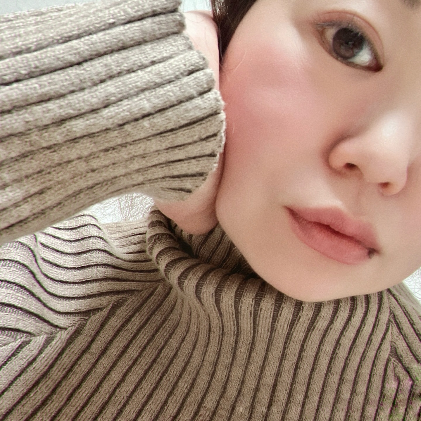 THREE グラムトーンカラーカスタード/THREE/ジェル・クリームチークを使ったクチコミ（3枚目）