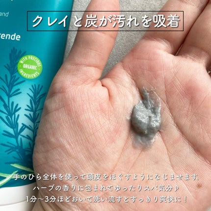 ローズマリー スカルプクレンジング/WELEDA/頭皮クレンジングを使ったクチコミ(2枚目)