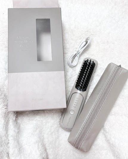 充電式 スタイリング ヒーターブラシ/FESTINO/ヒートブラシを使ったクチコミ(6枚目)