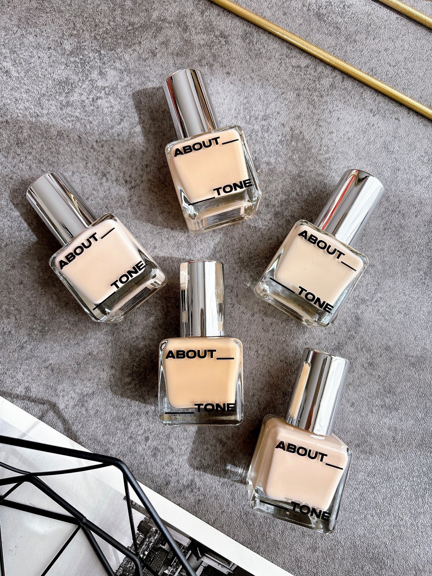 スキンレイヤーフィットファンデーション/ABOUT TONE/リキッドファンデーションを使ったクチコミ(1枚目)