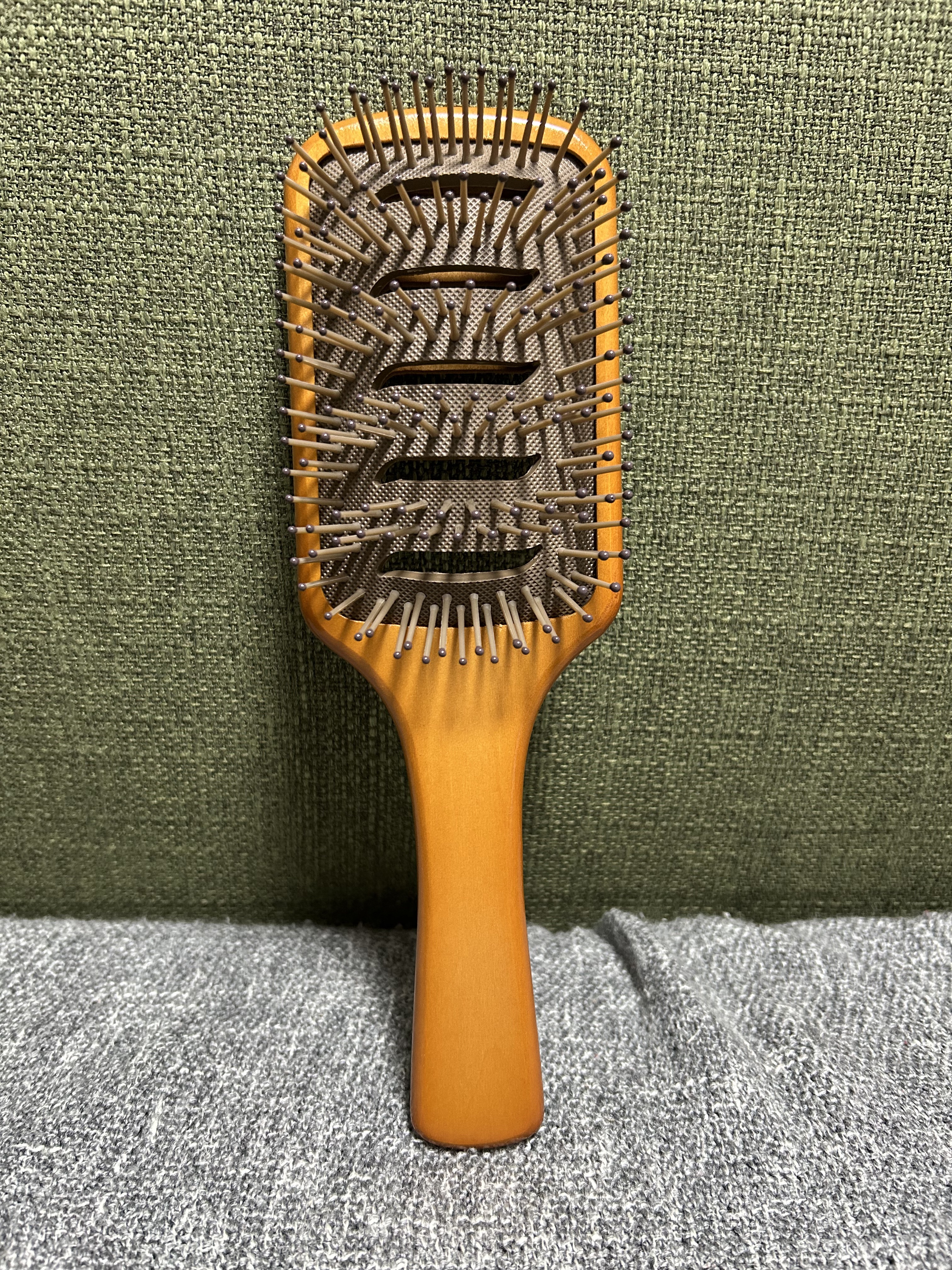 風が通るパドルブラシ/貝印/ヘアブラシを使ったクチコミ（3枚目）