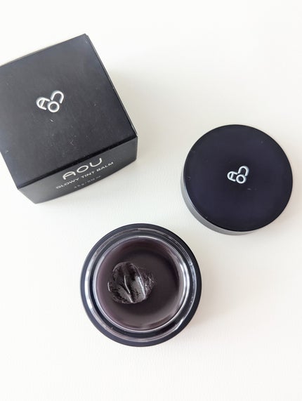 GLOWY TINT BALM/AOU/リップグロスを使ったクチコミ(2枚目)