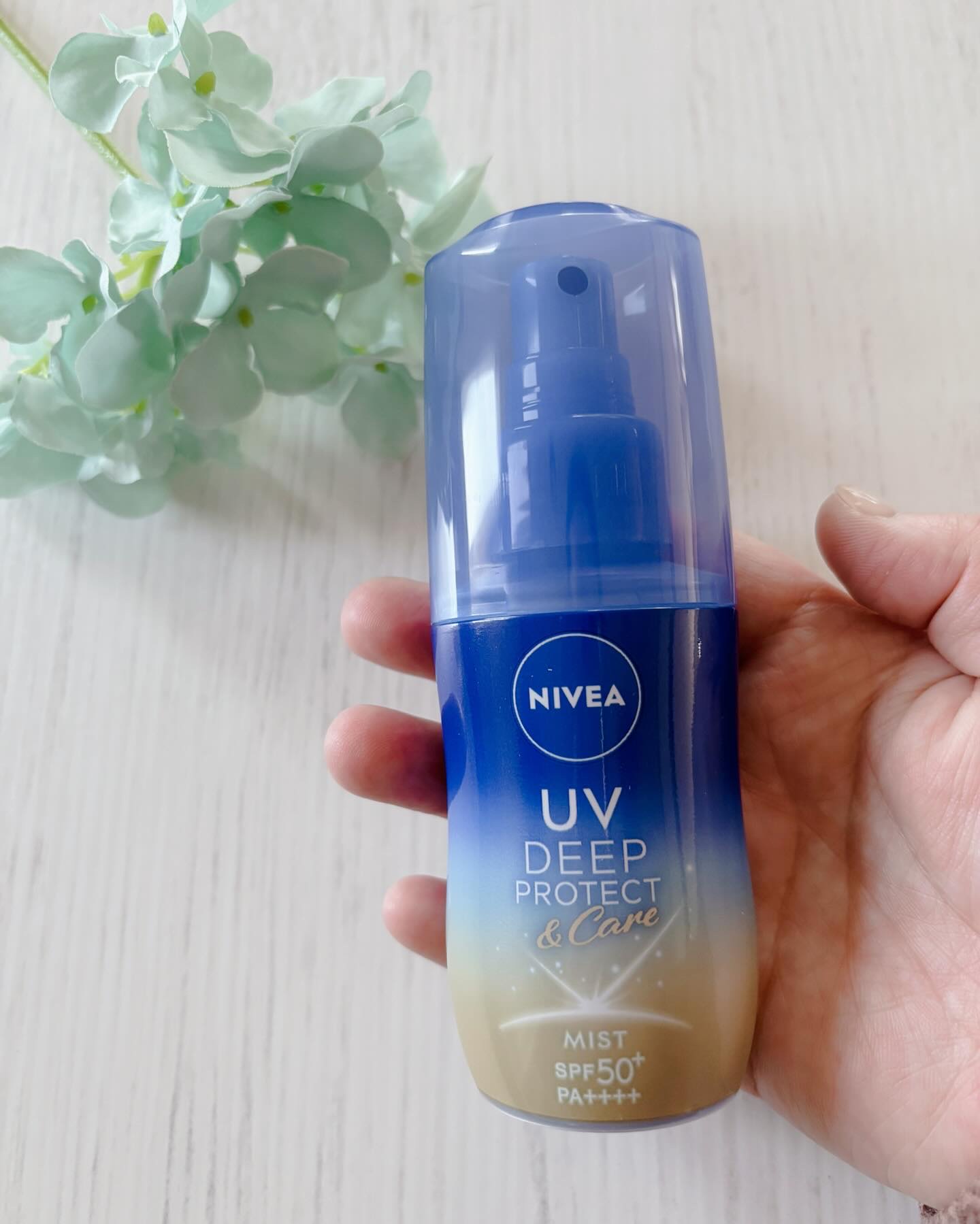 ニベアUV ディーププロテクト＆ケア ミルクミスト/ニベア/日焼け止めミスト・スプレーを使ったクチコミ（3枚目）