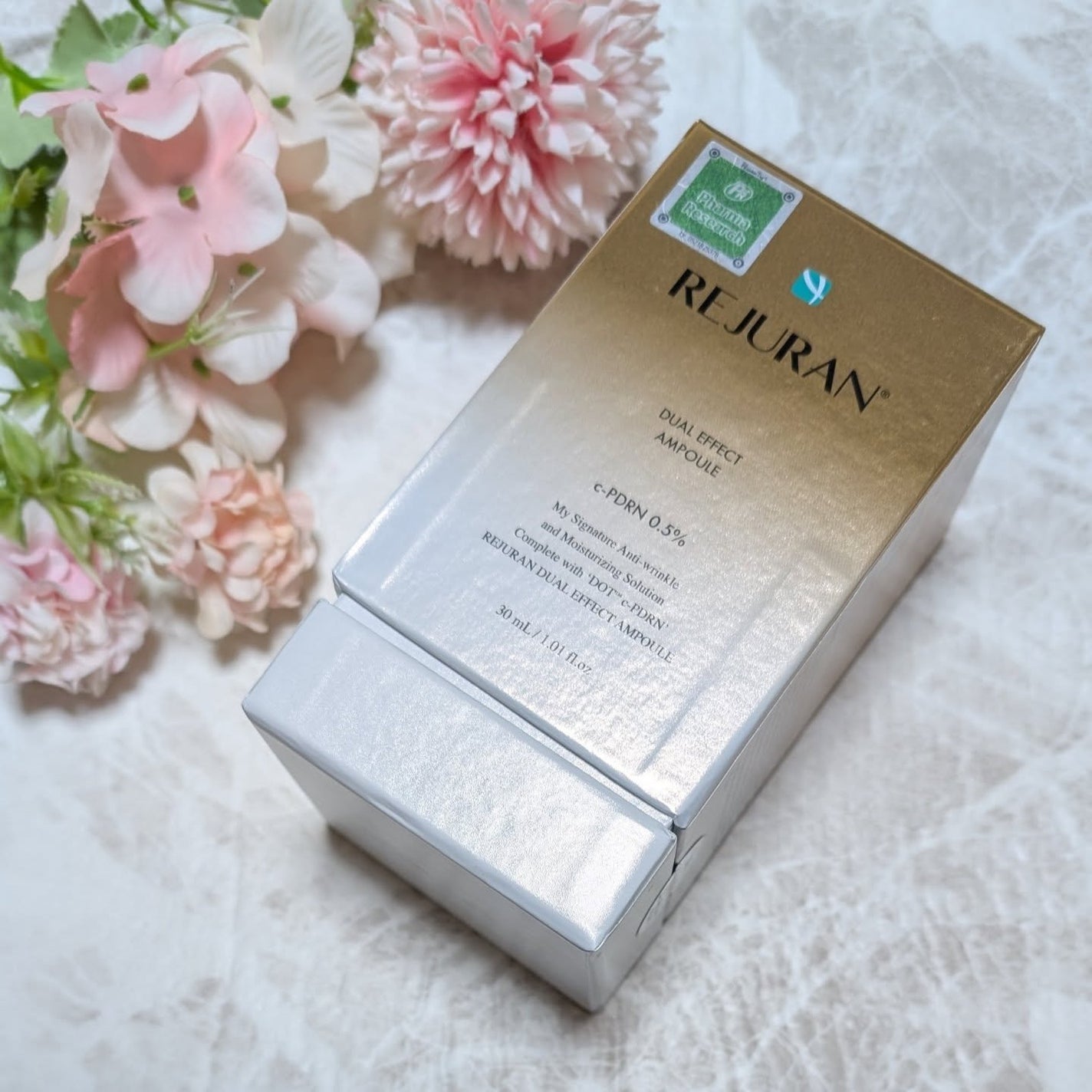 デュアルエフェクトアンプル/REJURAN COSMETICS/美容液を使ったクチコミ(1枚目)