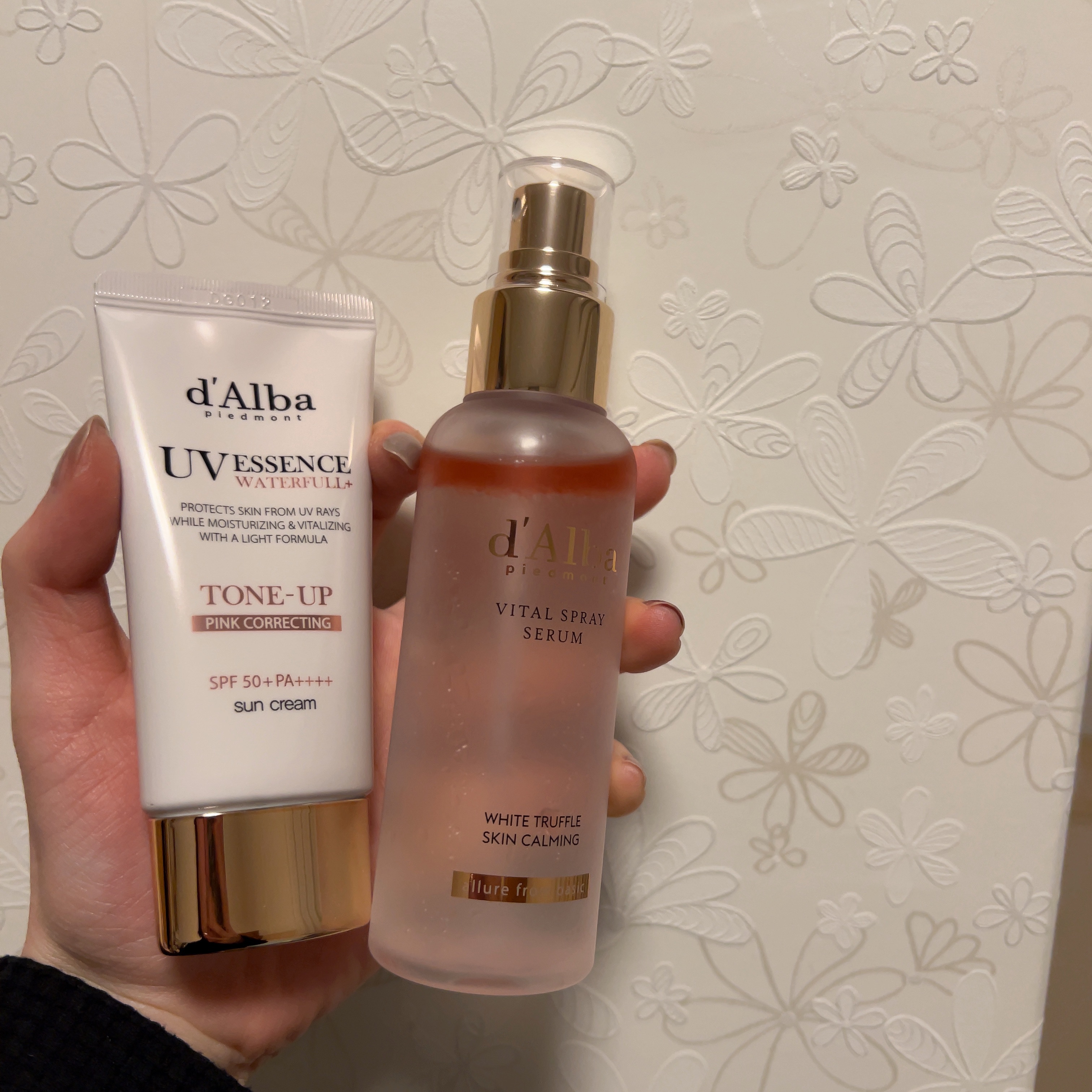 ダルバ ホワイトトリュフバイタルスプレーセラム/ダルバ/ミスト状化粧水を使ったクチコミ（1枚目）