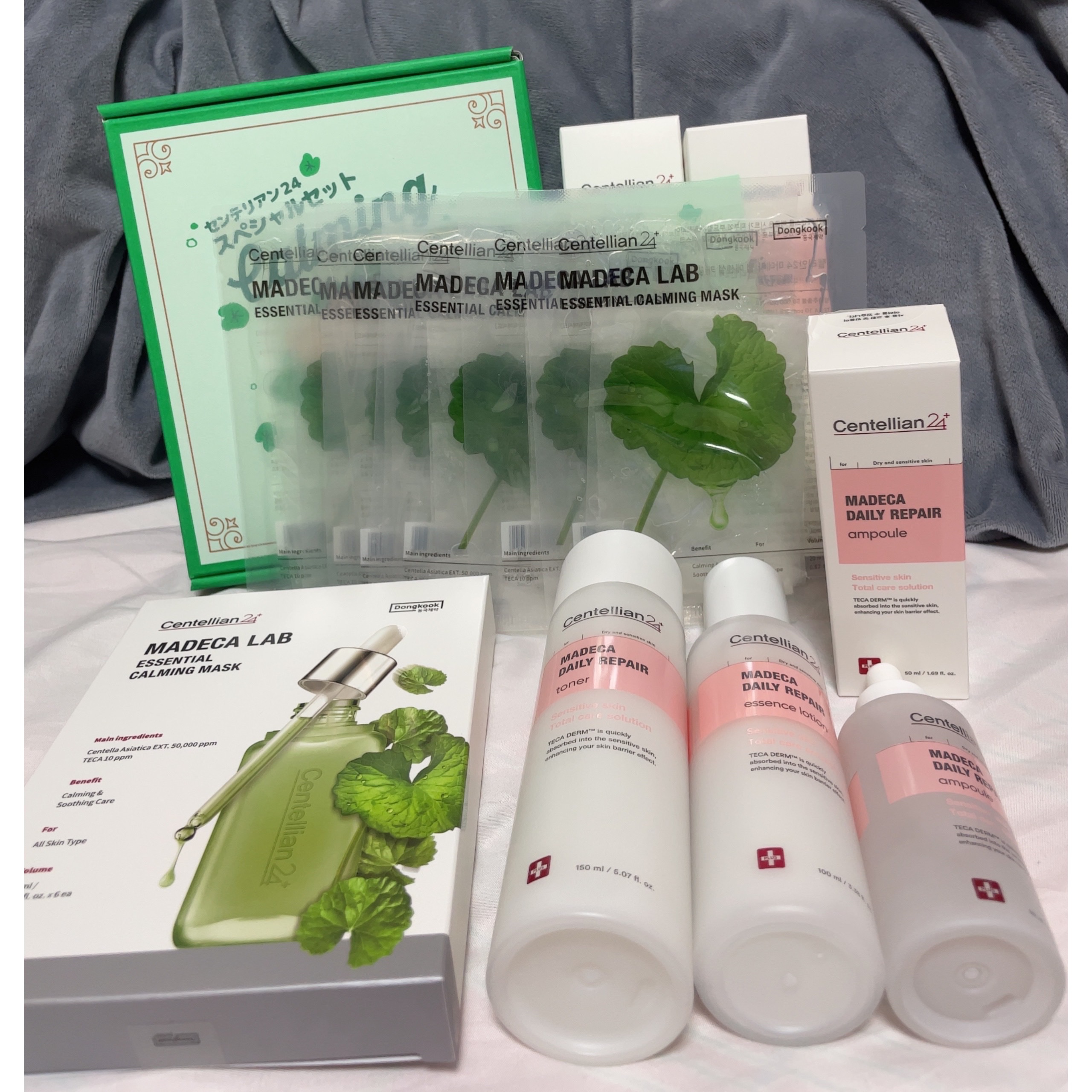 センテリアン24のお得🉐なセットです😌🌸


メガ割🈹購入品です🪴





マデカデイリーリペアトナー、マデカラボ エッセンシャルカーミングマスクマデカデイリーリペアアンプルマデカデイリーリペアエッセンスローションです🤭


