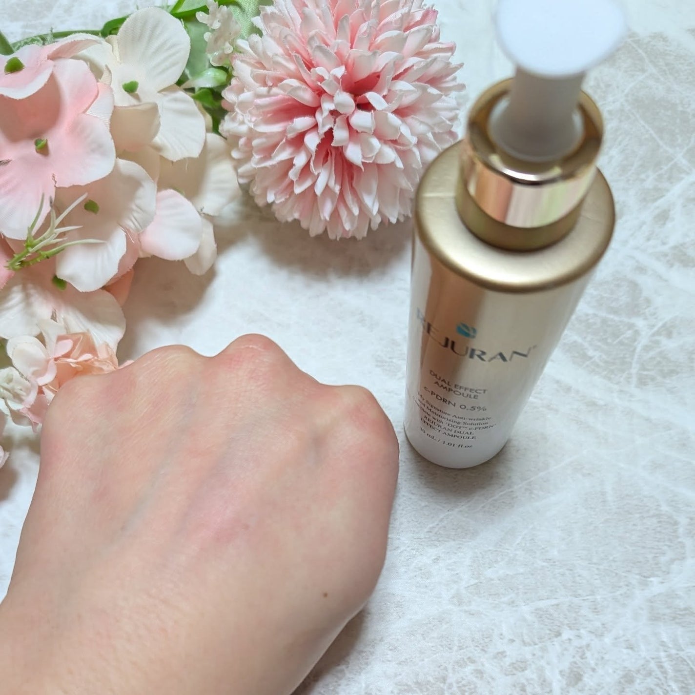 デュアルエフェクトアンプル/REJURAN COSMETICS/美容液を使ったクチコミ(6枚目)