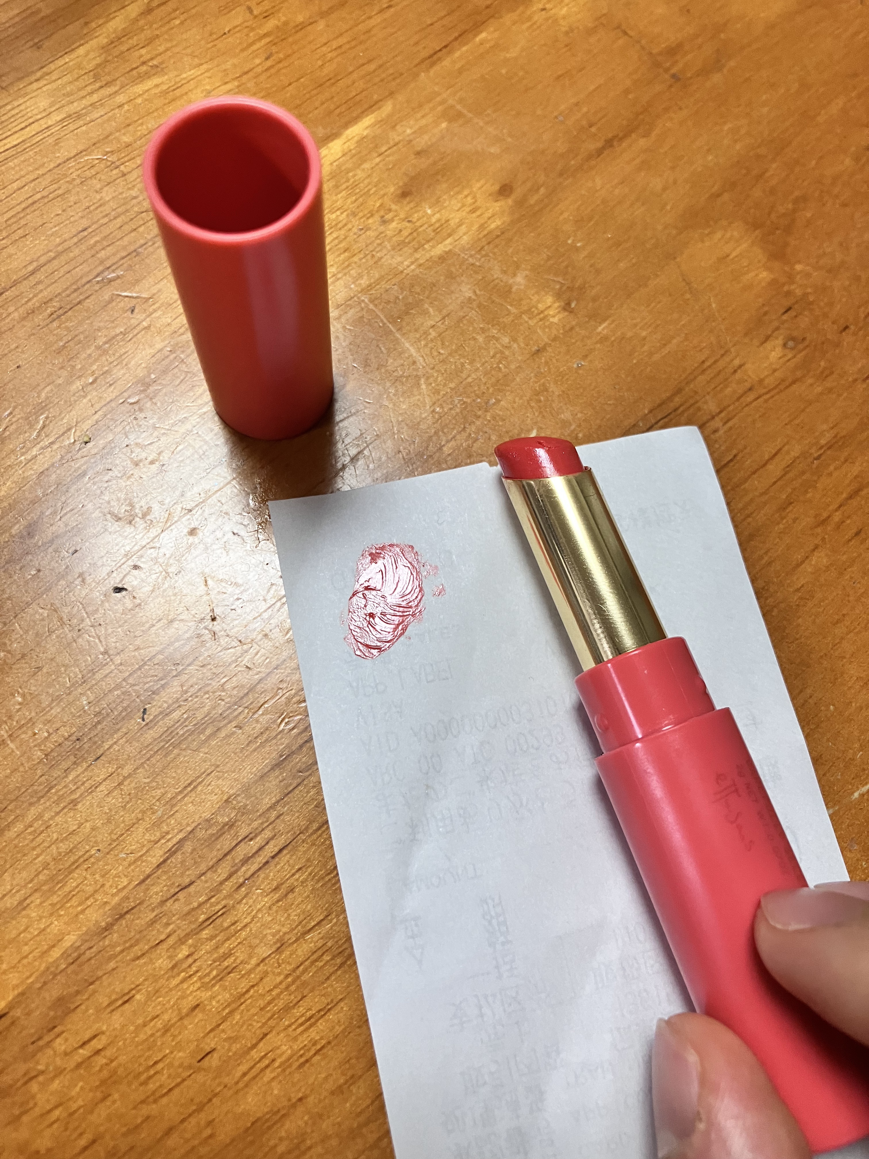 エテュセ リップエディション(ティントルージュ) 03 ピュアコーラル/ettusais/リップティントを使ったクチコミ（1枚目）