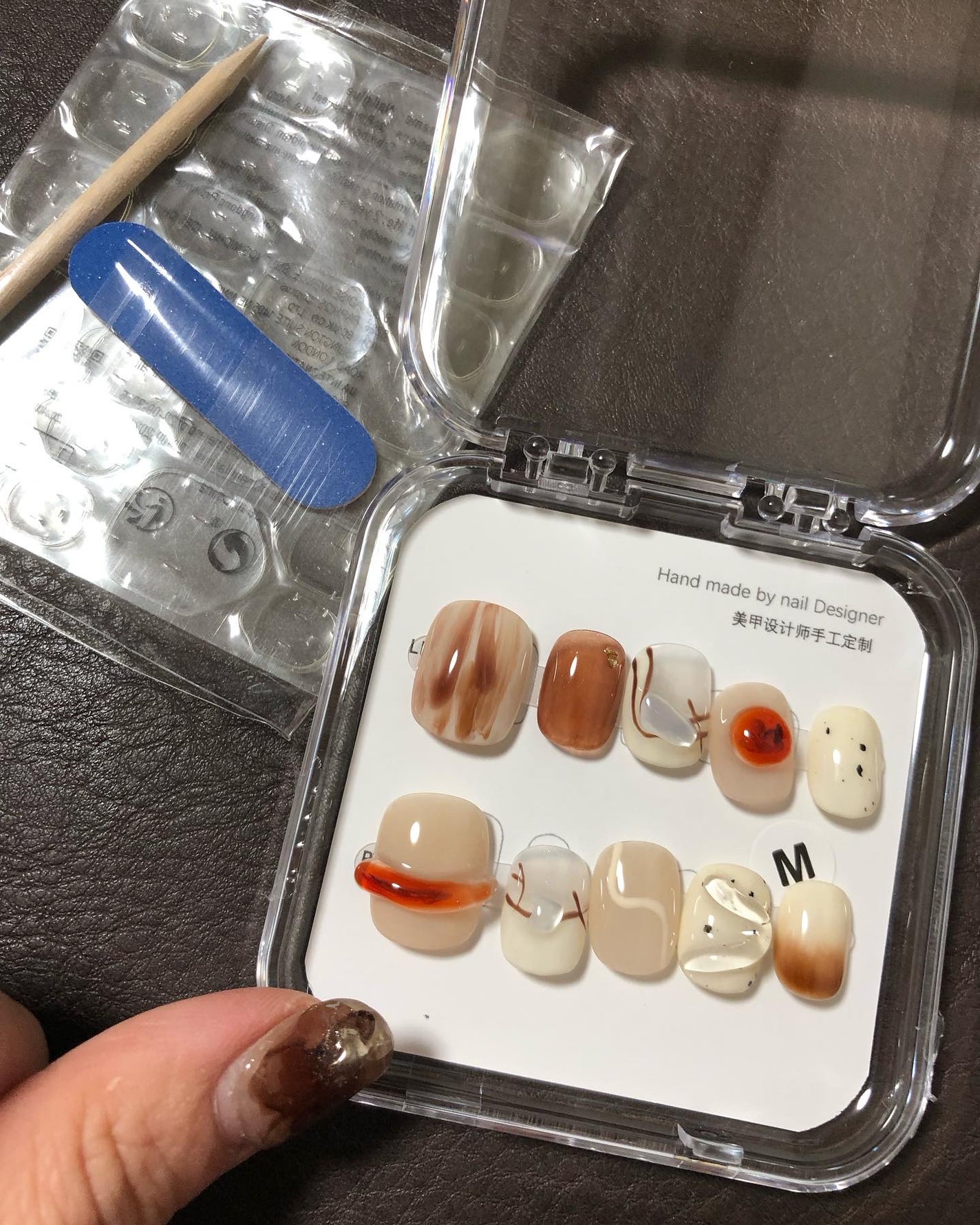 ネイルチップ/SHEIN/ネイルチップ・パーツを使ったクチコミ(2枚目)