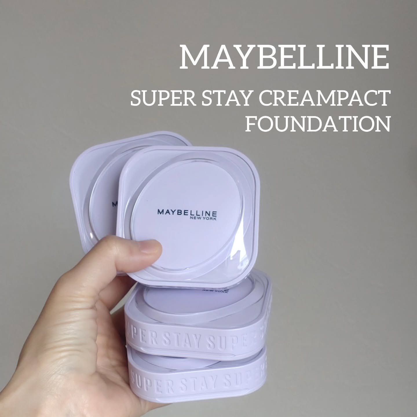 SPステイ クリームパクト ファンデーション/MAYBELLINE NEW YORK/クリーム・エマルジョンファンデーションを使ったクチコミ（1枚目）