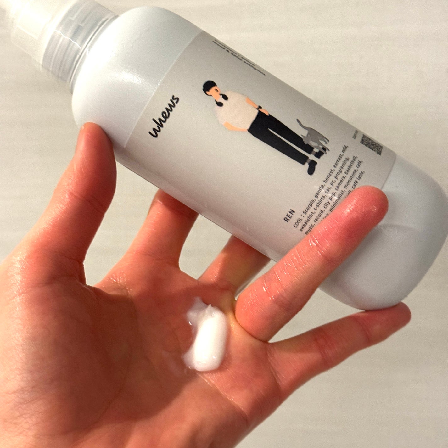 レン トリートメント/whews/洗い流すヘアトリートメントを使ったクチコミ(2枚目)