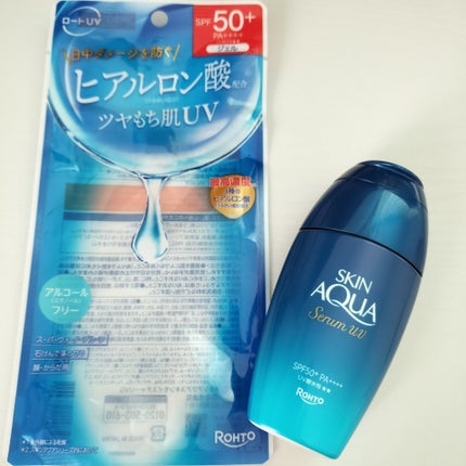 スキンアクア ヒアルロンセラムUV/スキンアクア/日焼け止めローションを使ったクチコミ(2枚目)