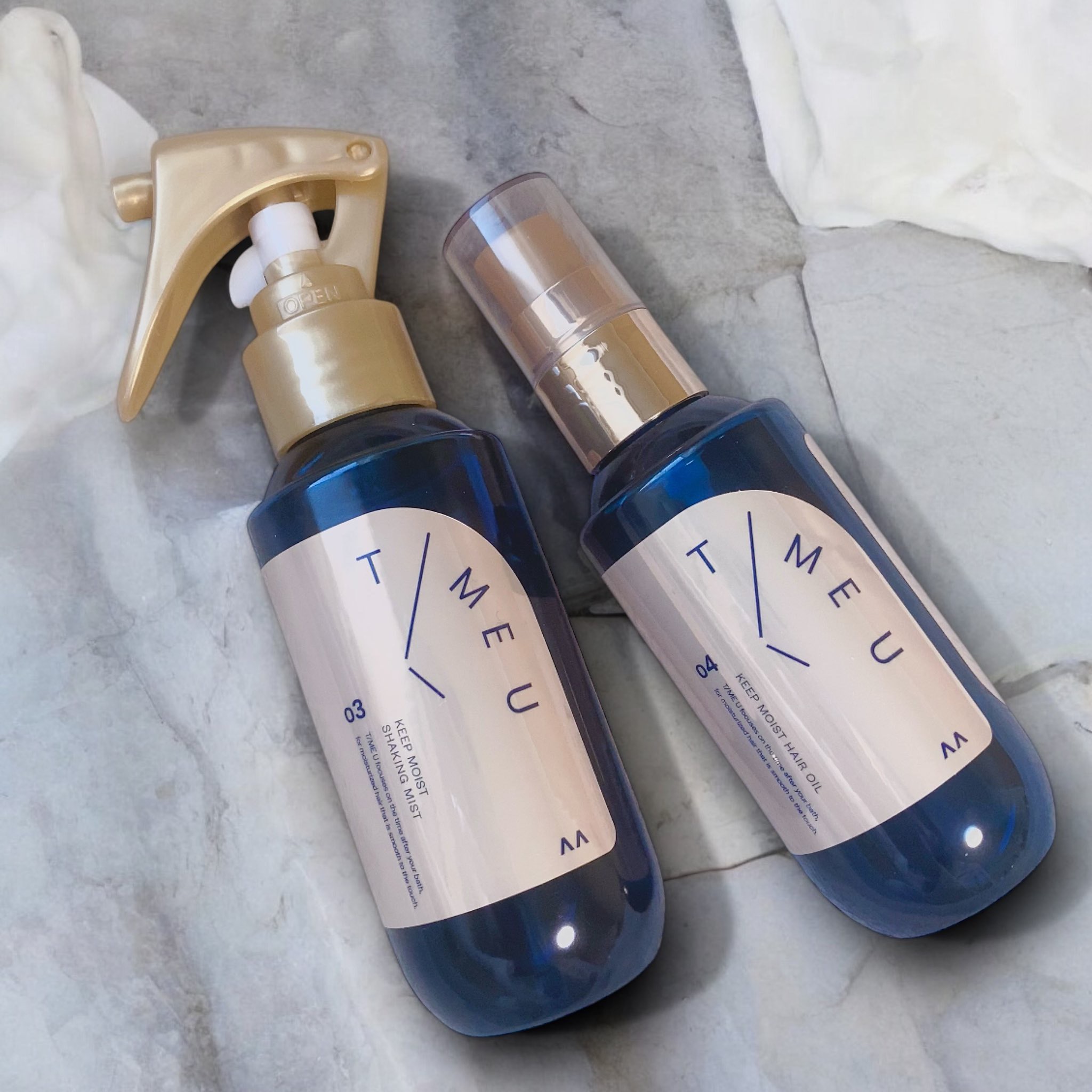 タイムユー キープモイスト ヘアオイル/T/ME U/ヘアオイルを使ったクチコミ（1枚目）