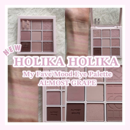 マイフェイブムードアイパレット 9カラー/HOLIKA HOLIKA/アイシャドウパレットを使ったクチコミ(1枚目)