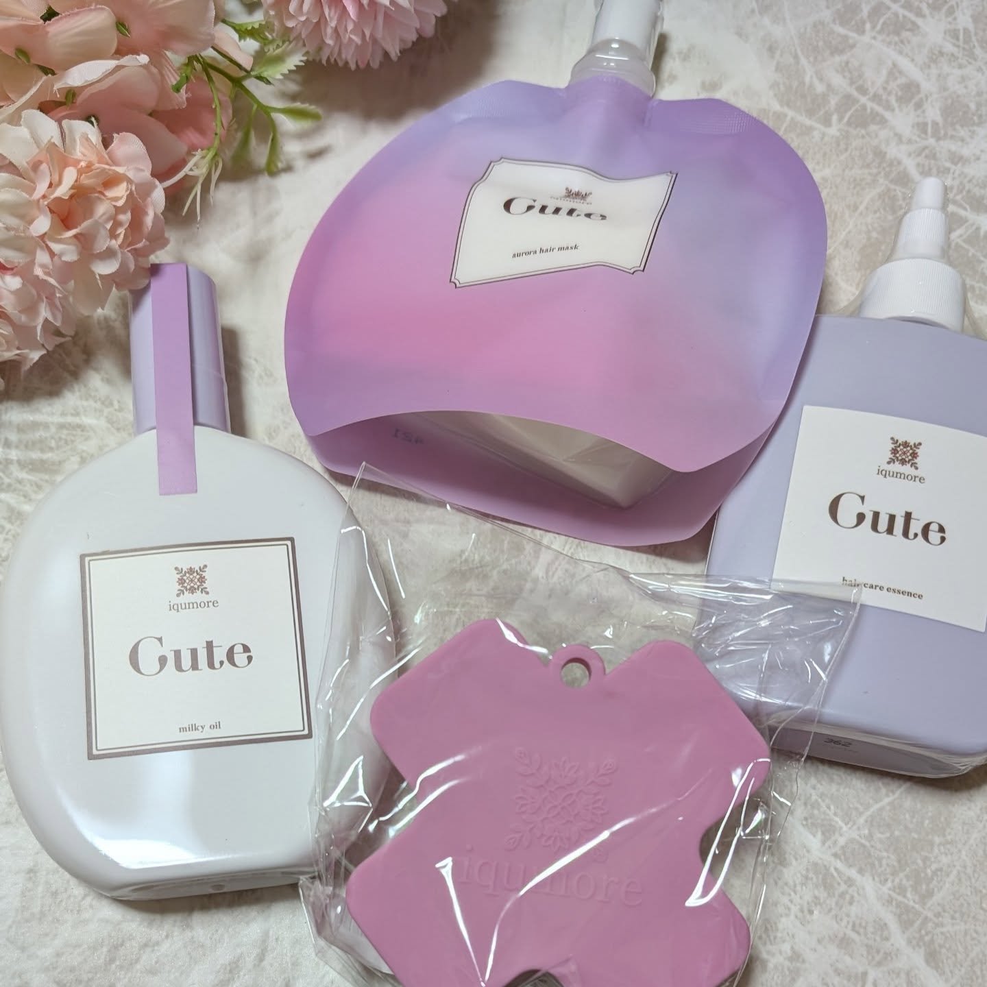 イクモアキュートオーロラヘアマスク/iqumore/ヘアマスク・ヘアパックを使ったクチコミ（1枚目）