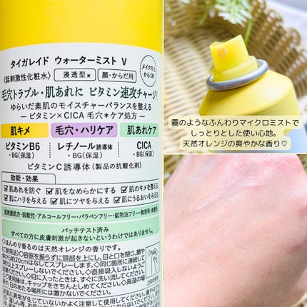タイガレイド ウォーターミスト Ⅴ/タイガレイド/ミスト状化粧水を使ったクチコミ(2枚目)