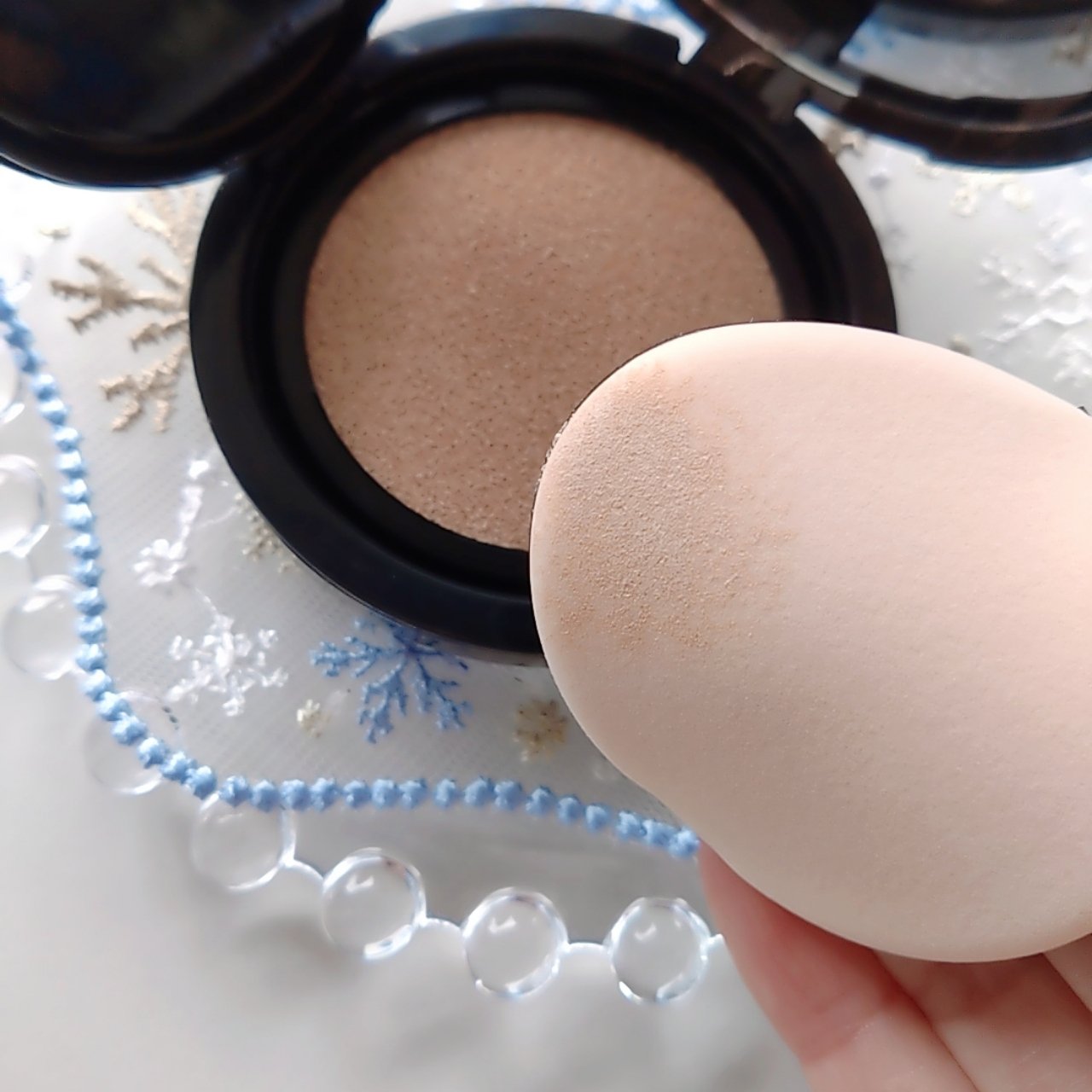 カバーステイン パーフェクティング クッション ファンデーション/VDL/クッションファンデーションを使ったクチコミ（3枚目）