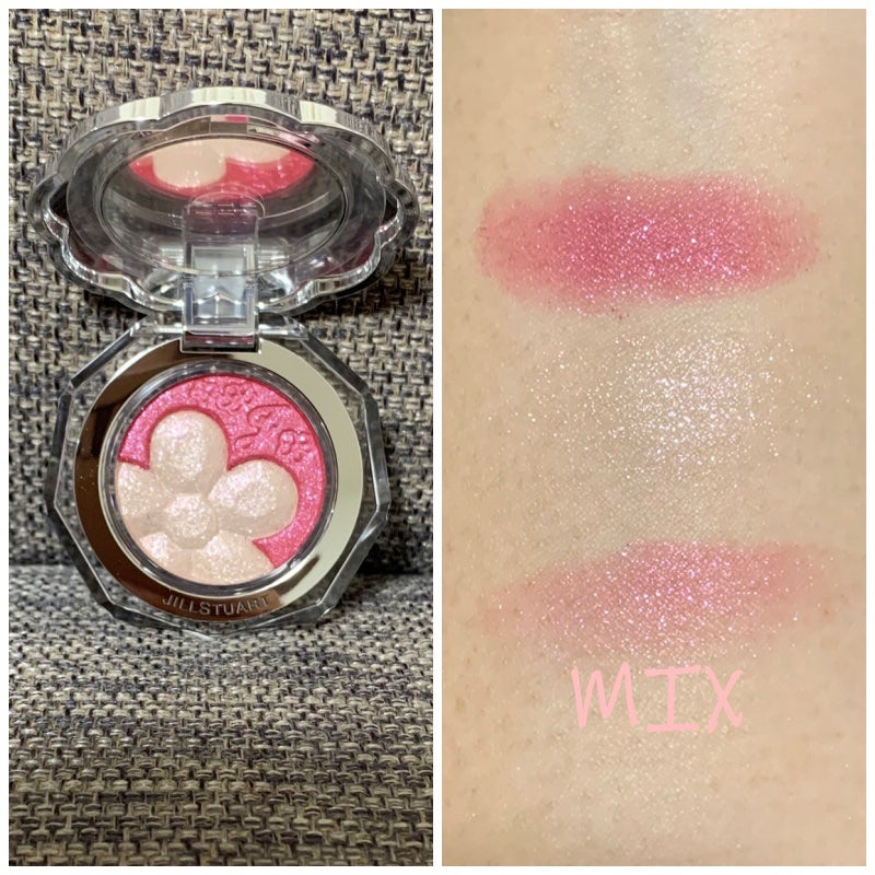 ジルスチュアート クリスタルブルーム ペタルクチュールアイズ デュオ/JILL STUART/アイシャドウパレットを使ったクチコミ(2枚目)