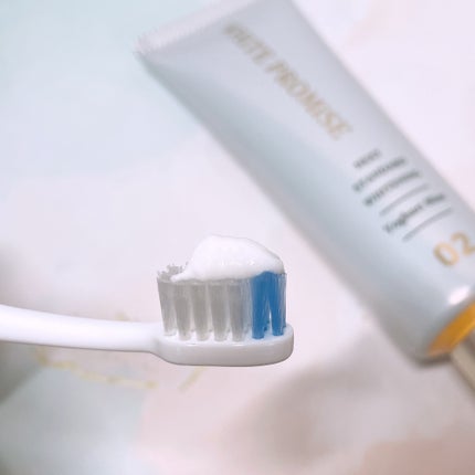 ホワイトプロミス 美白*+むし歯予防*/WHiTE PROMiSE/歯磨き粉を使ったクチコミ(6枚目)