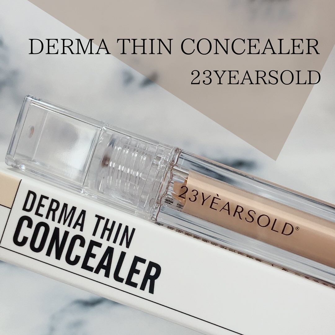 ダーマシンコンシーラー/23years old/リキッドコンシーラーを使ったクチコミ（1枚目）