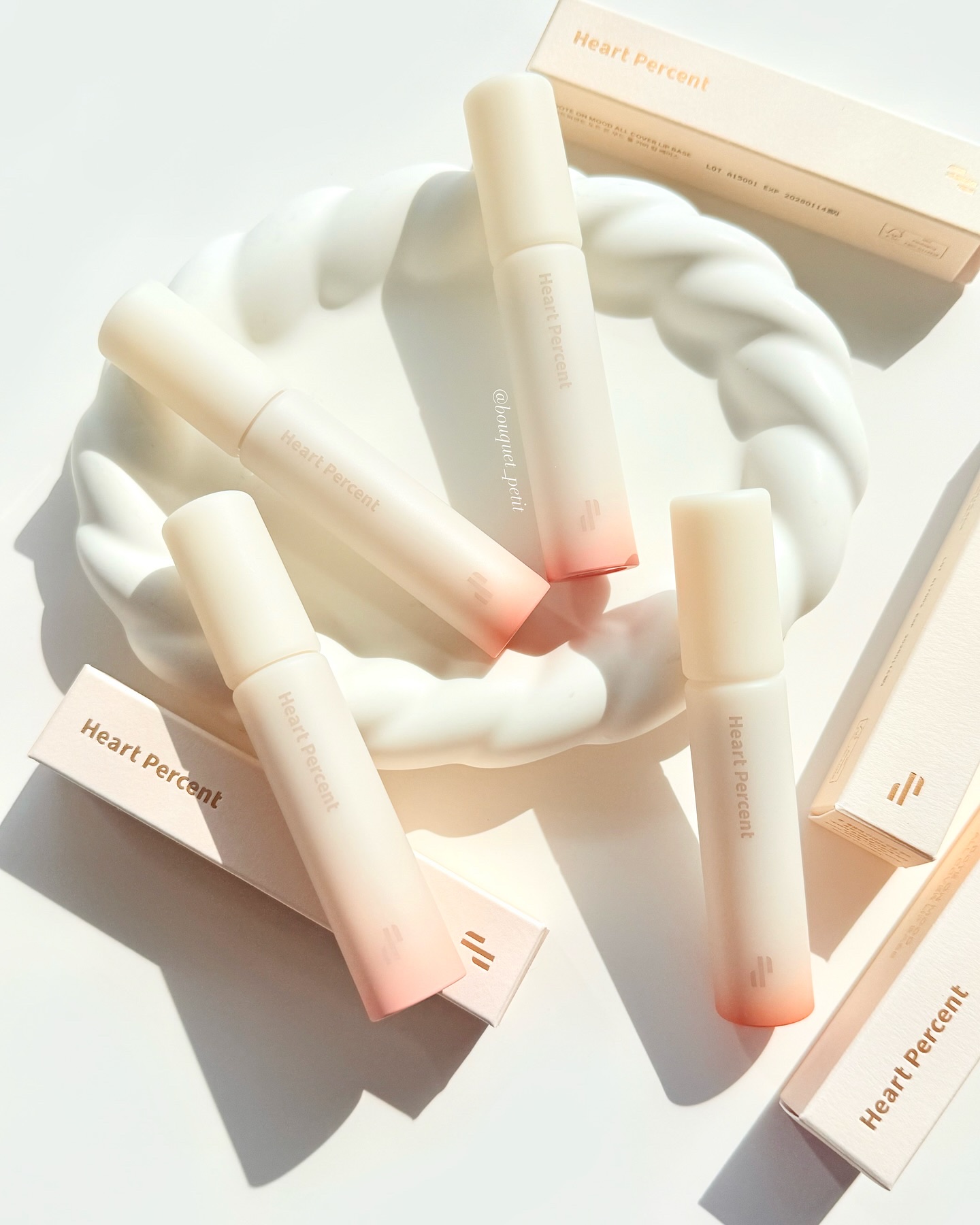 ドット オン ムード オールカバー リップベース/Heart Percent/リップクリームを使ったクチコミ（2枚目）